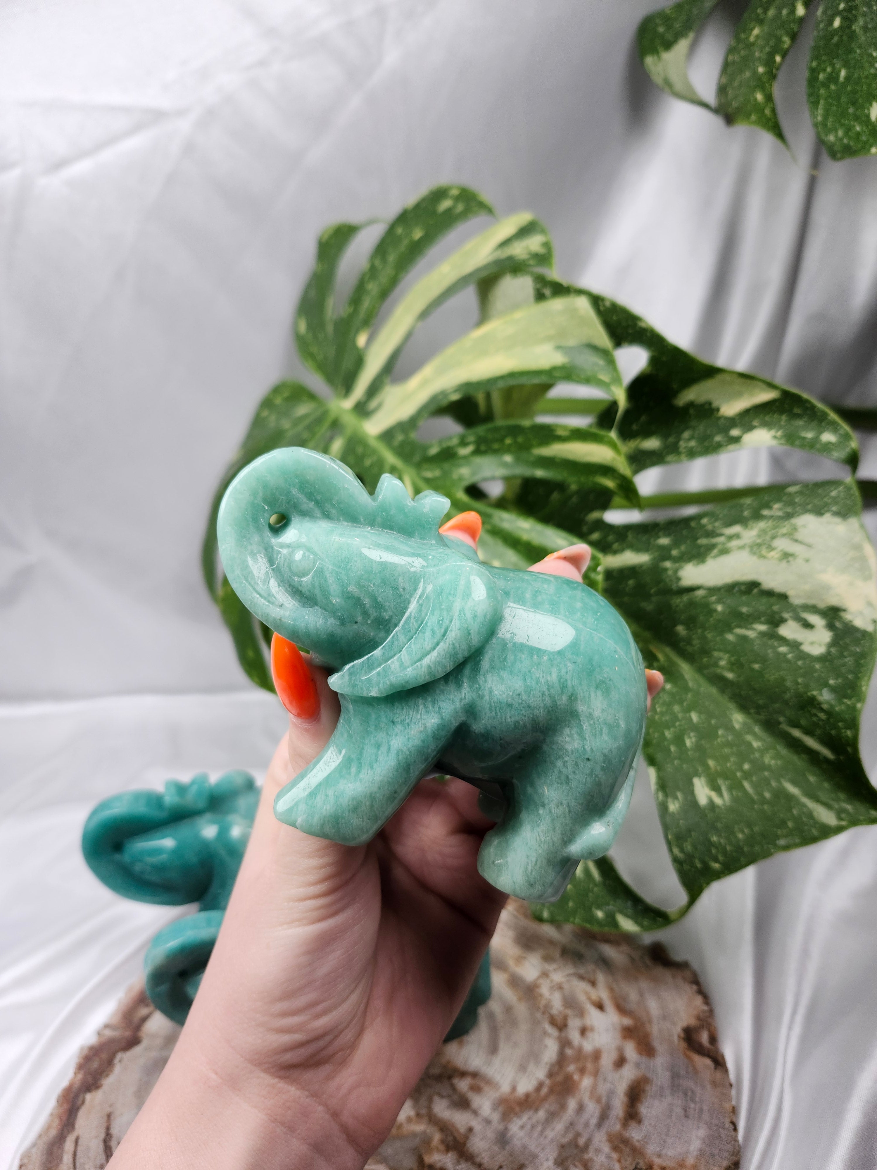 AMAZONITE ELEPHANT