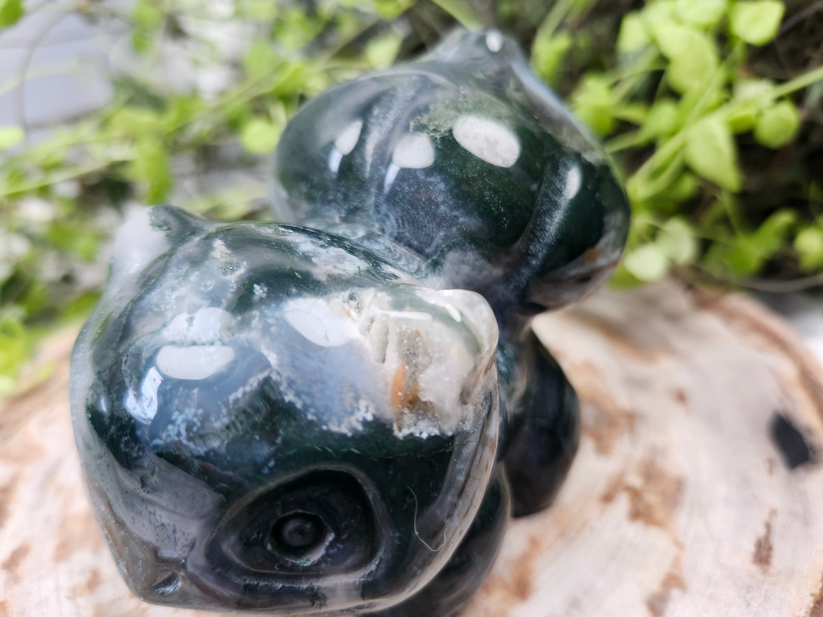 XL MOSS AGATE BULBASAUR