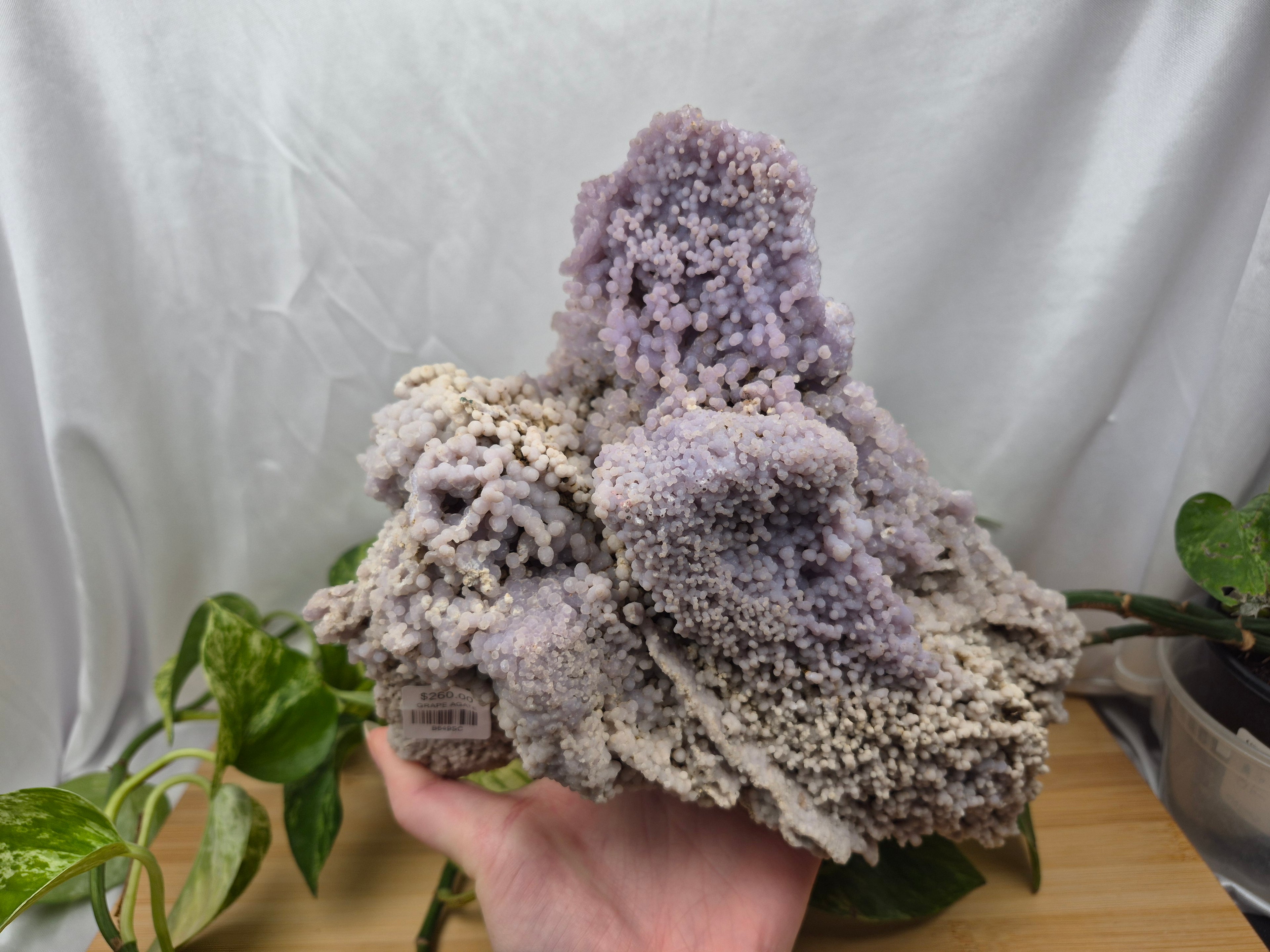 GRAPE AGATE ROUGH CHUNK 3004g