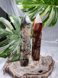 RED MOSS AGATE TOWER LG
