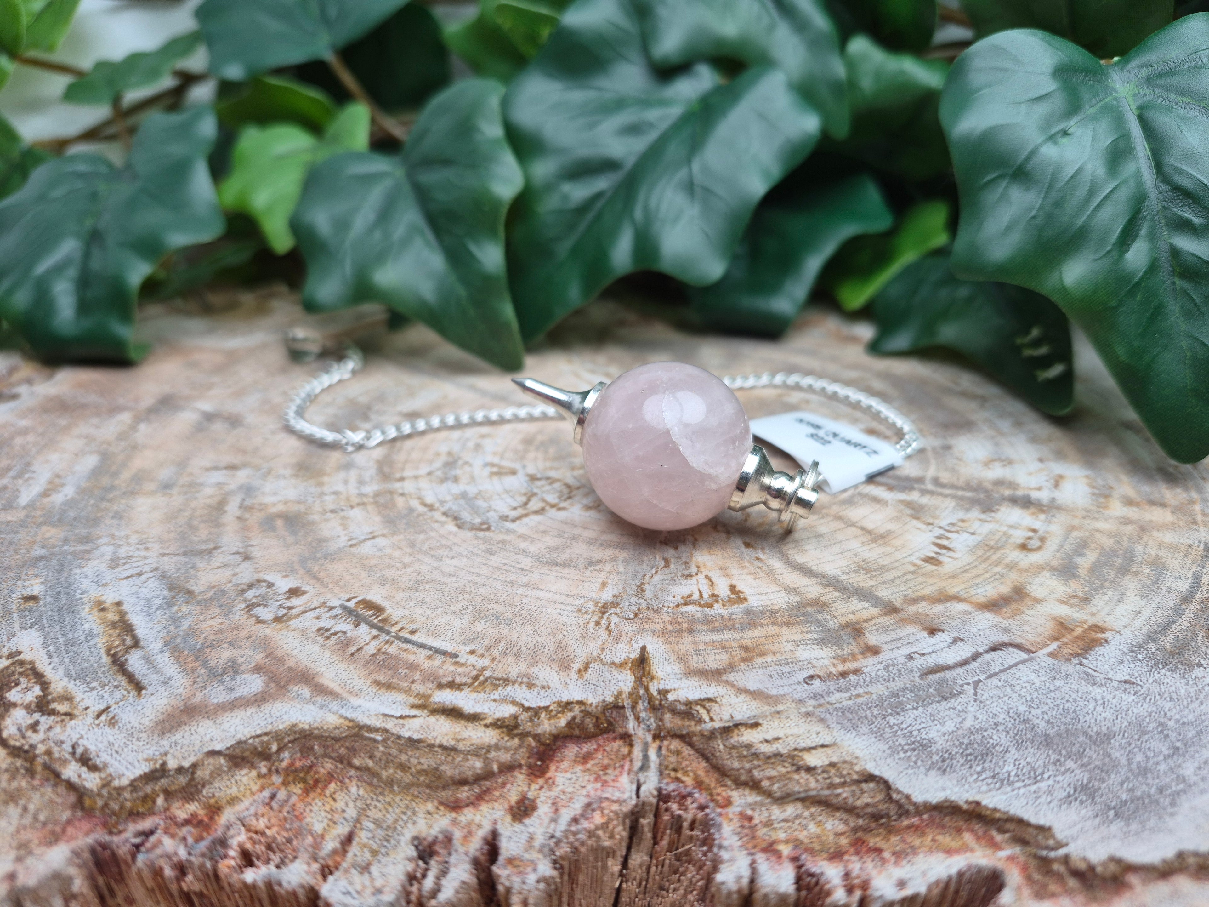 ROSE QUARTZ PENDULUM