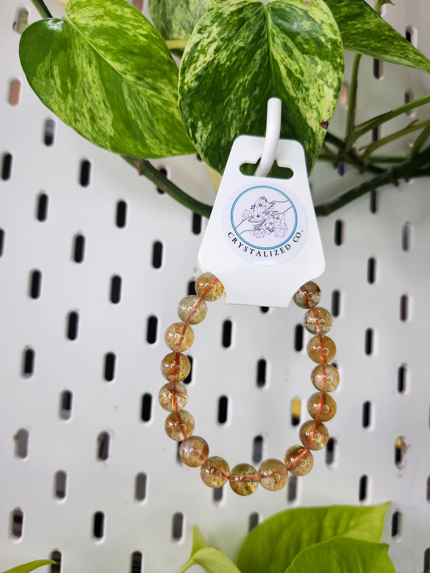 10mm CITRINE BRACELET