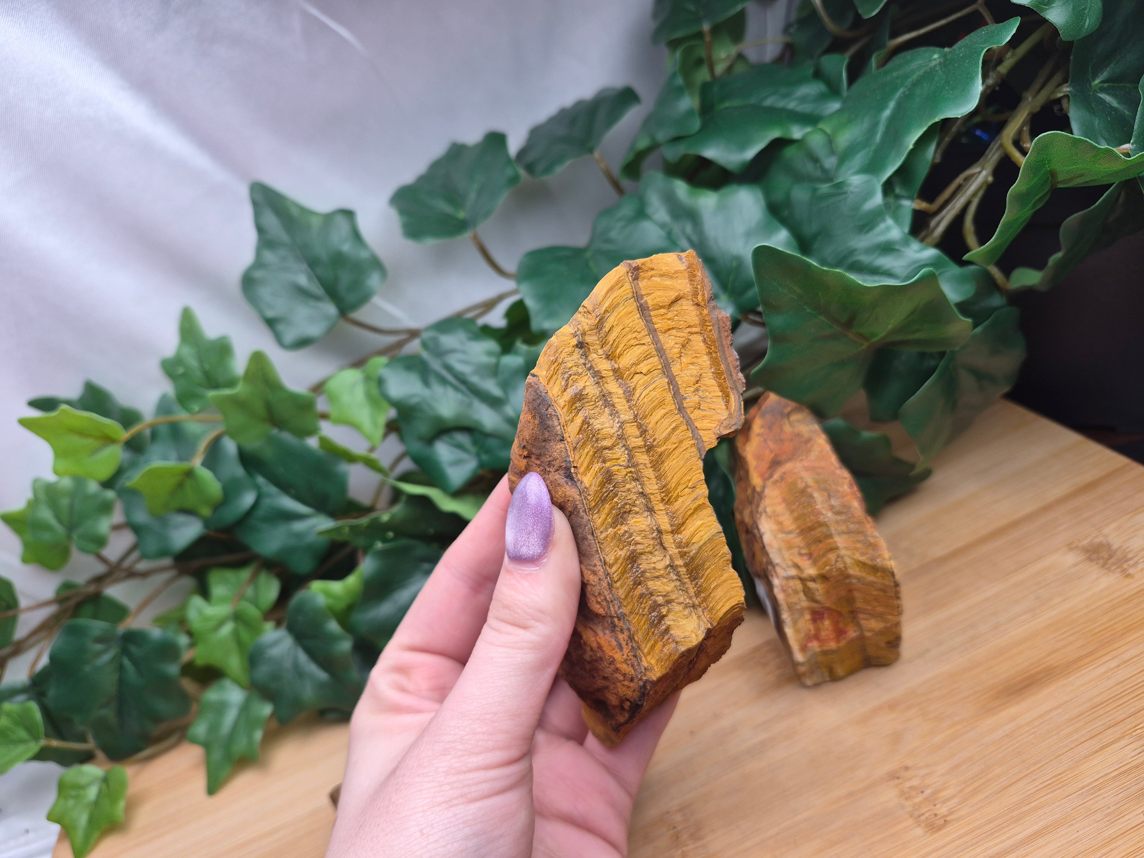 TIGERS EYE CHUNK 200g - 300G