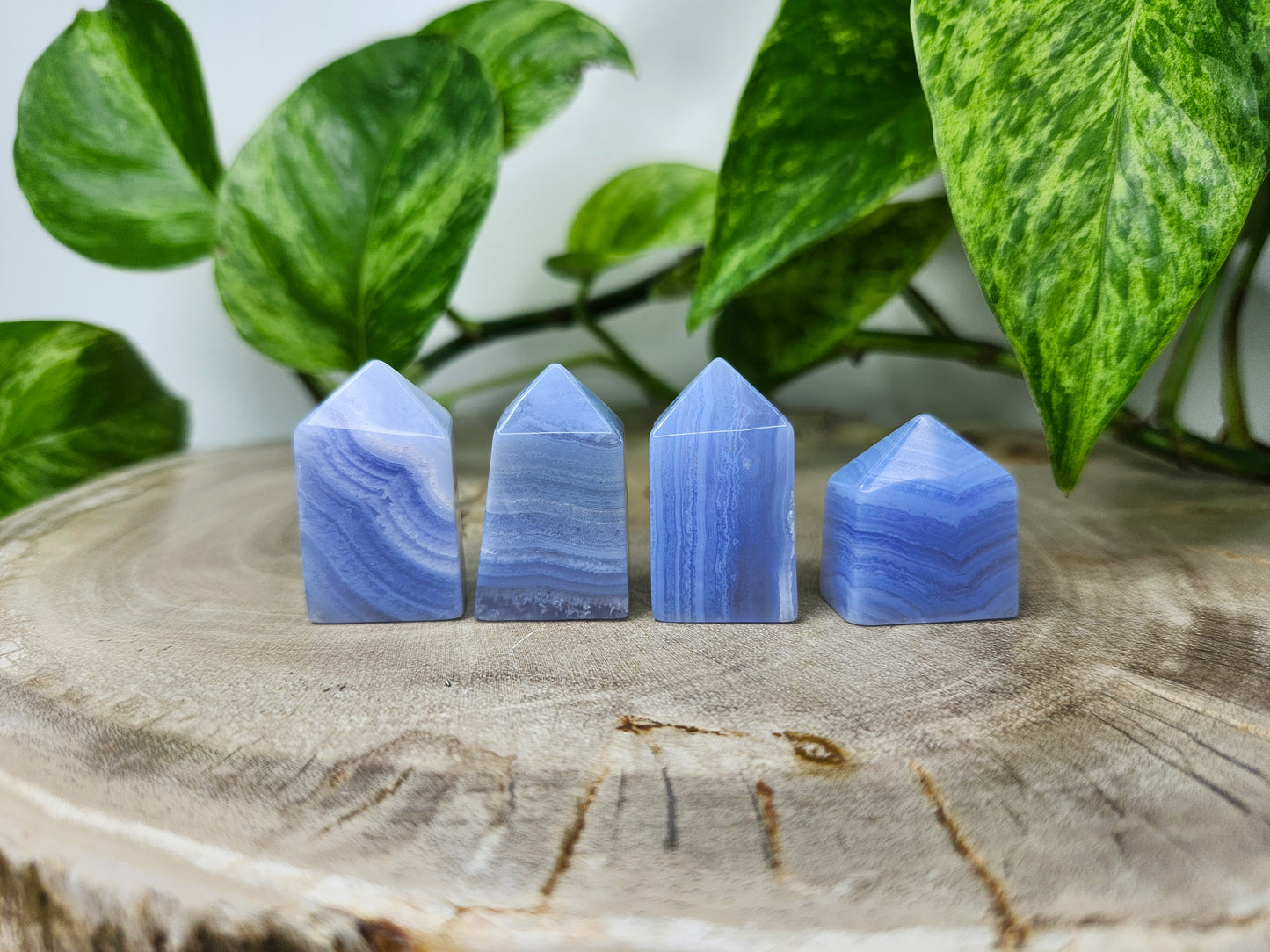 BLUE LACE AGATE TOWER