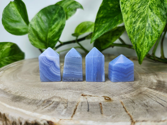 BLUE LACE AGATE TOWER