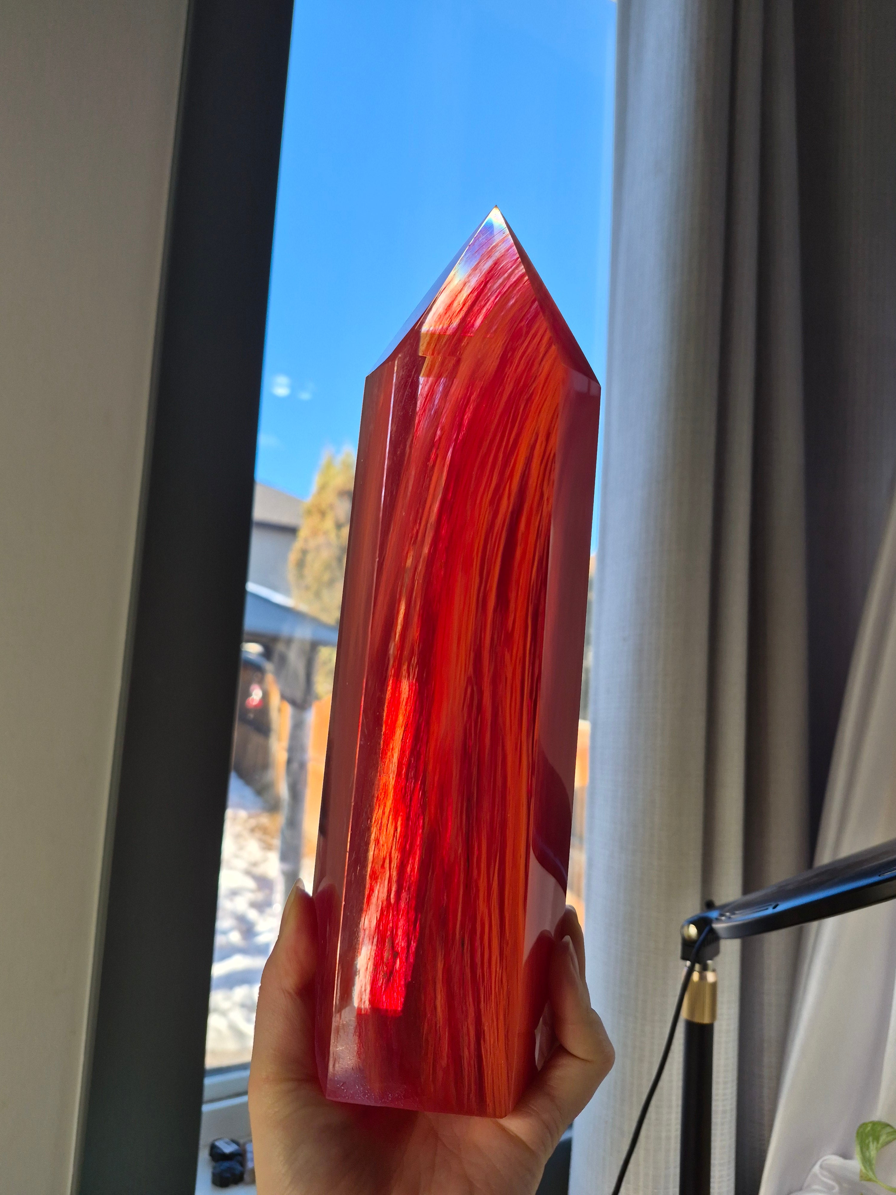 RED FAIRY GLASS TOWER XL