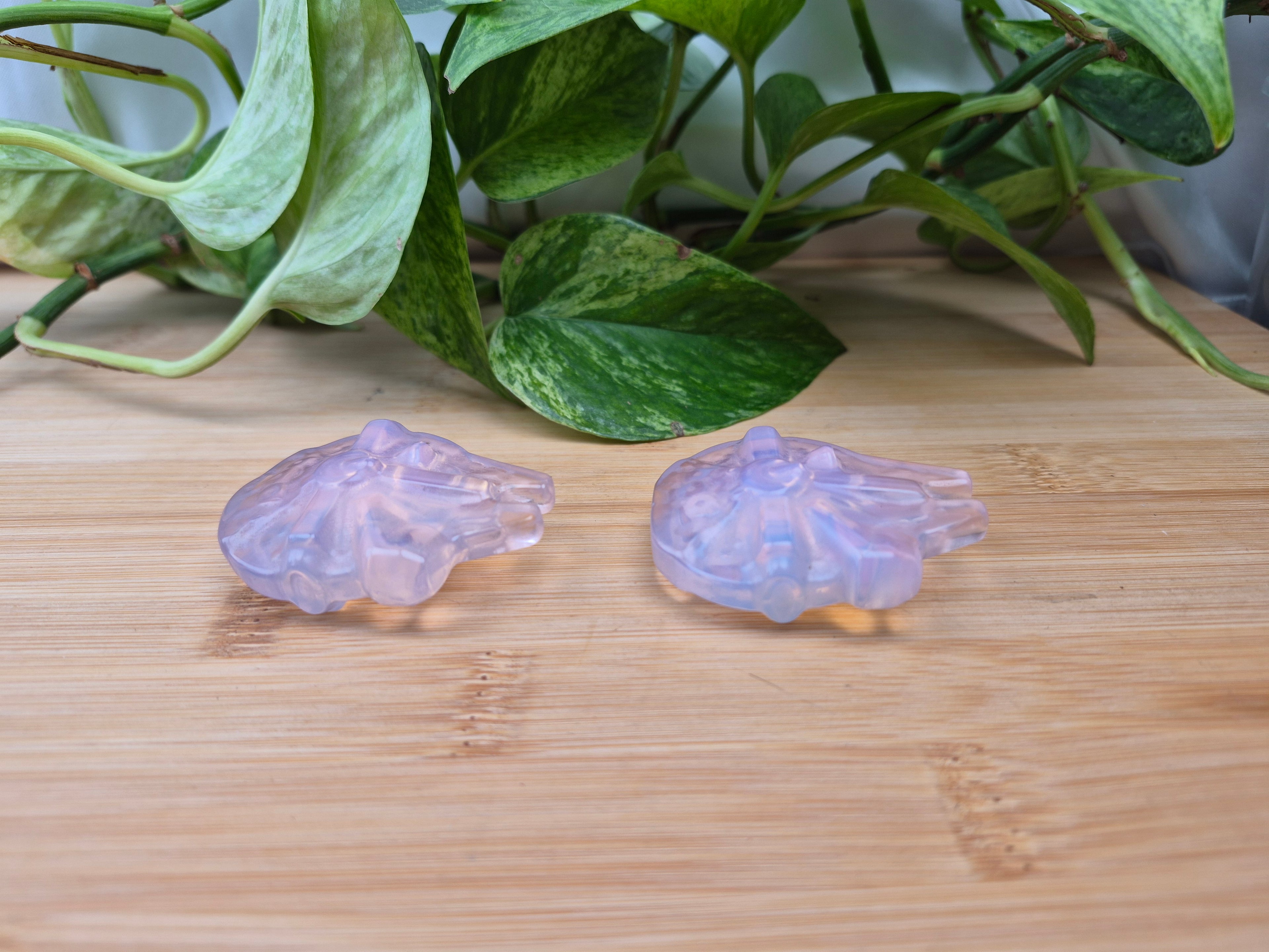 PINK OPALITE MILLENNIUM FALCON