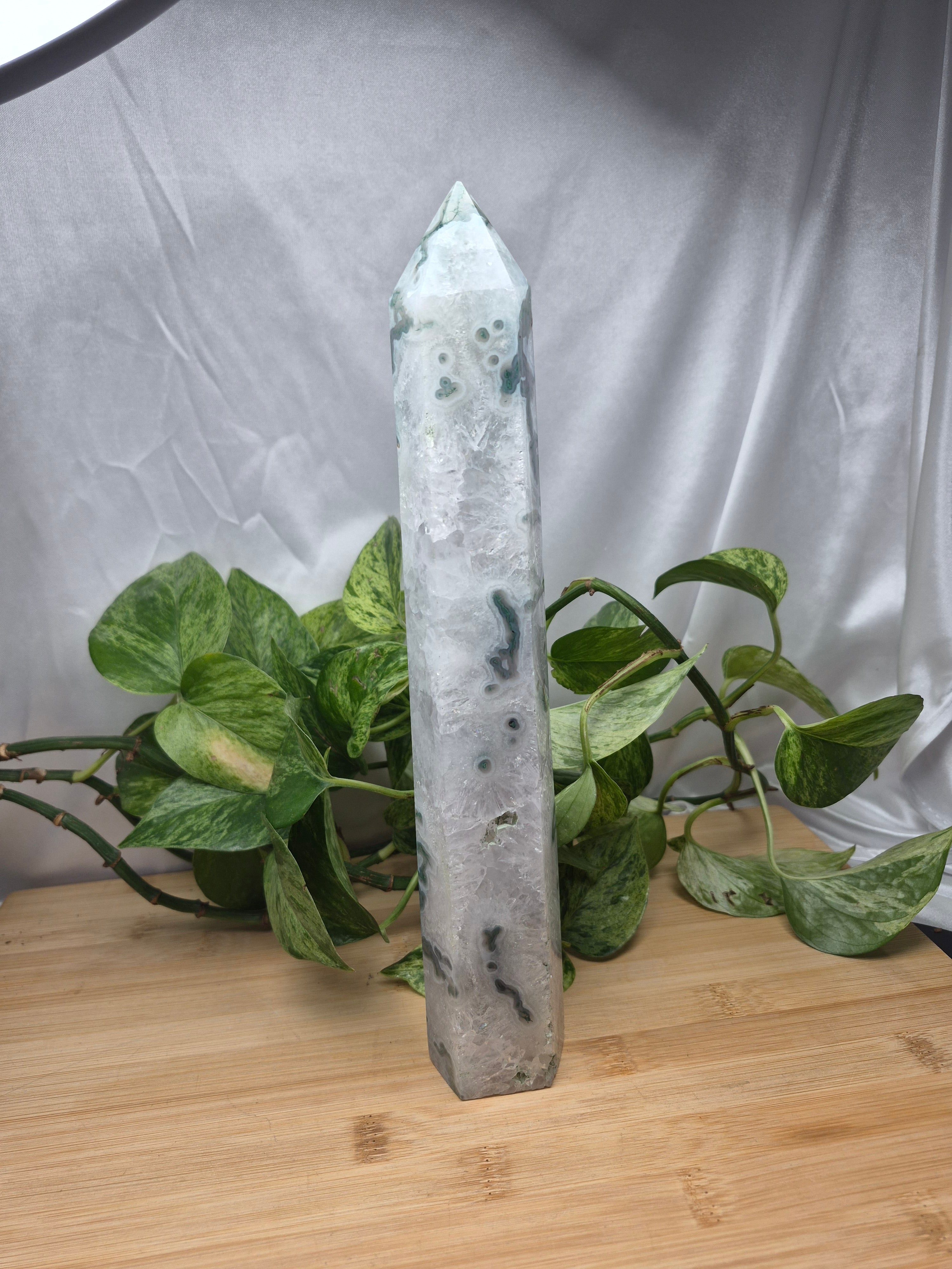 MOSS AGATE TOWER