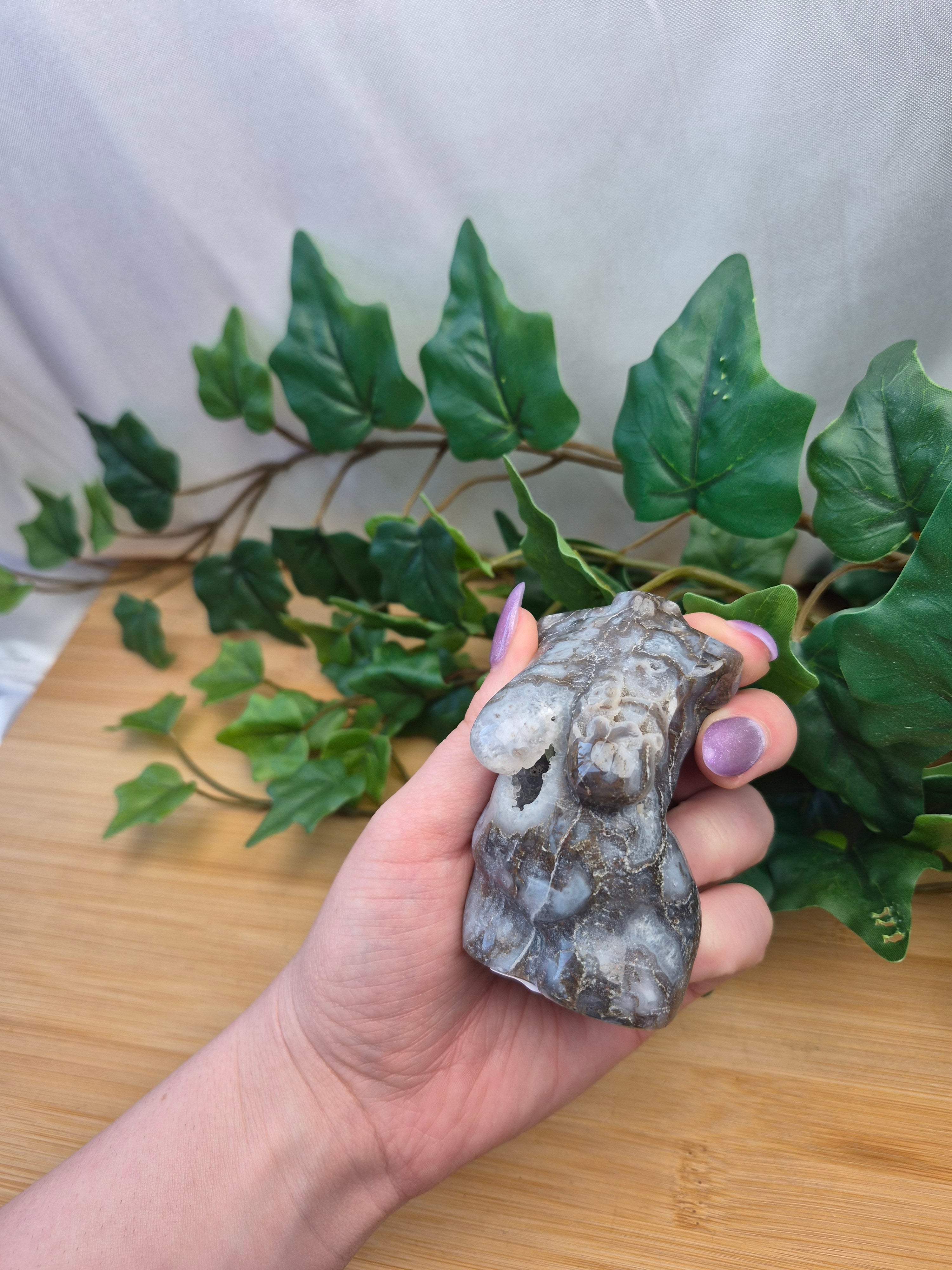 MOSS AGATE GODDESS BODY