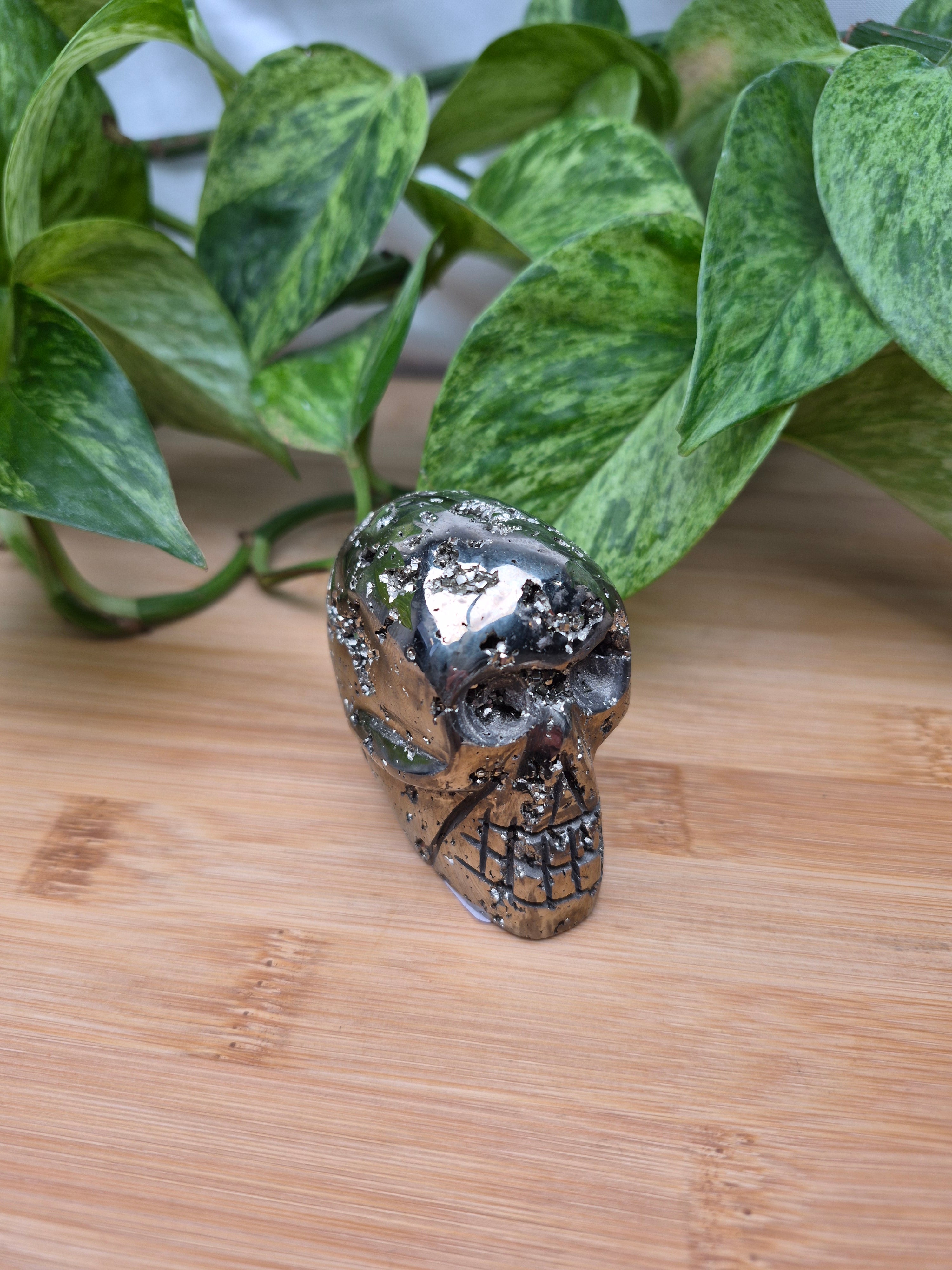 PYRITE SKULL