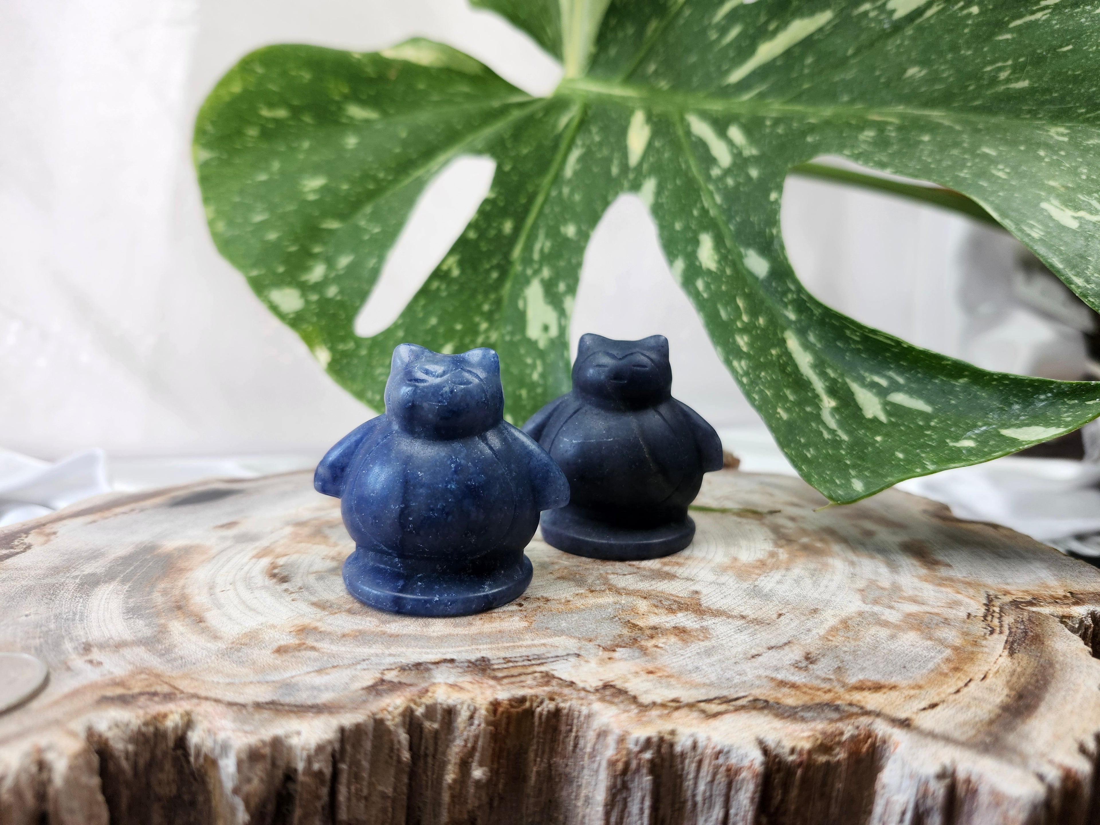 BLUE AVENTURINE SNORLAX