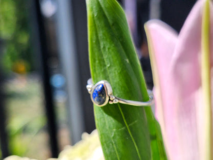 S7.5 LAPIS LAZULI .925 STERLING SILVER