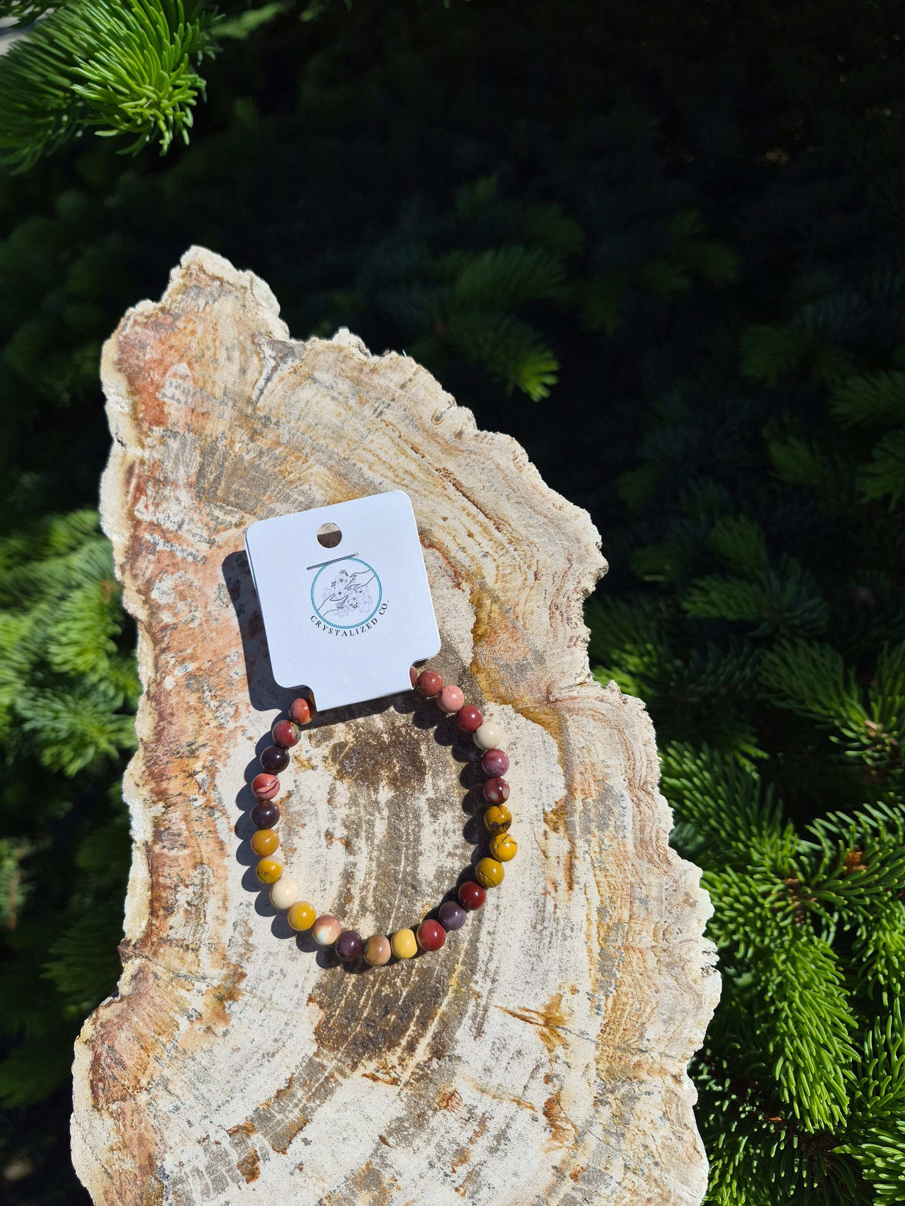 6MM MOOKAITE JASPER BRACELET