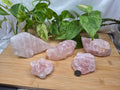 ROSE QUARTZ SM ROUGH CHUNK 100g - 300g