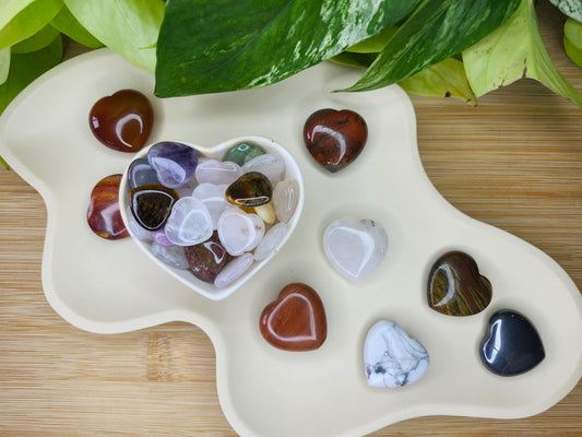 x3 MINI HEARTS/MUSHROOMS
