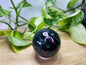 RUBY ZOISITE SPHERE