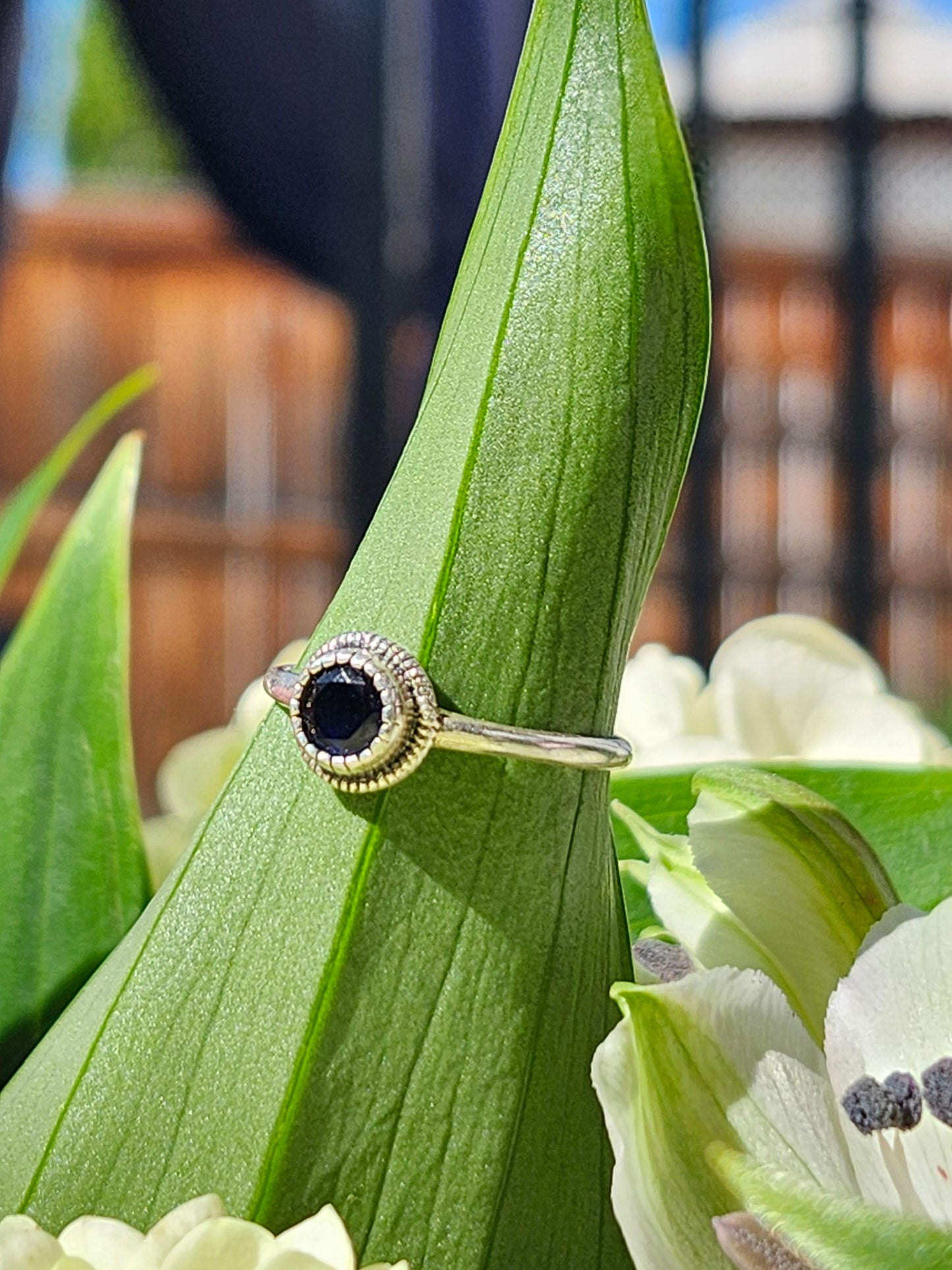 S7.5 ONYX .925 STERLING SILVER