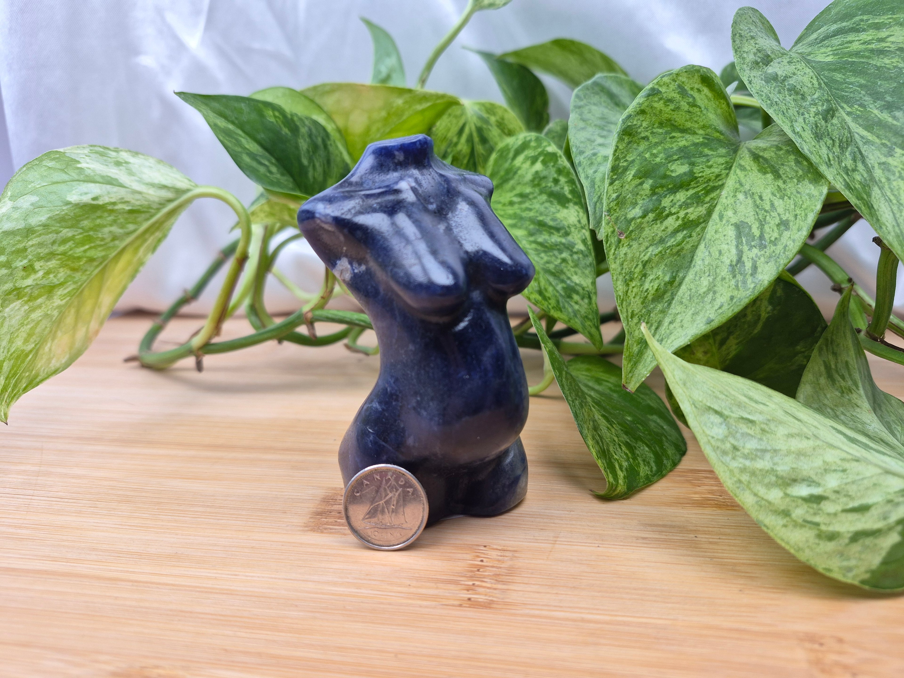 SODALITE PREGNANT GODDESS BODY