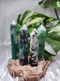 FEATHER FLUORITE TOWER LG