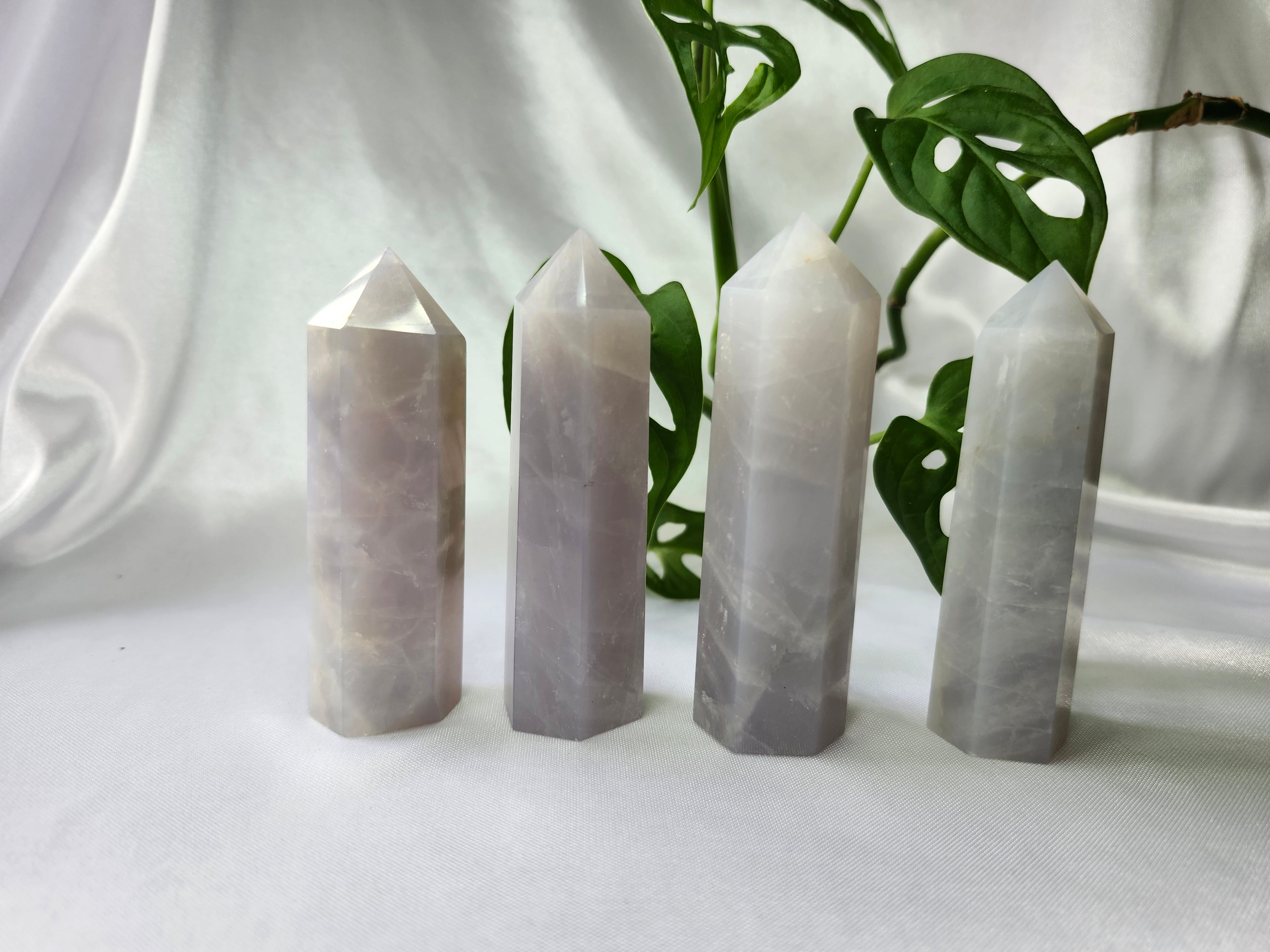 BLUE ROSE QUARTZ TOWER LG