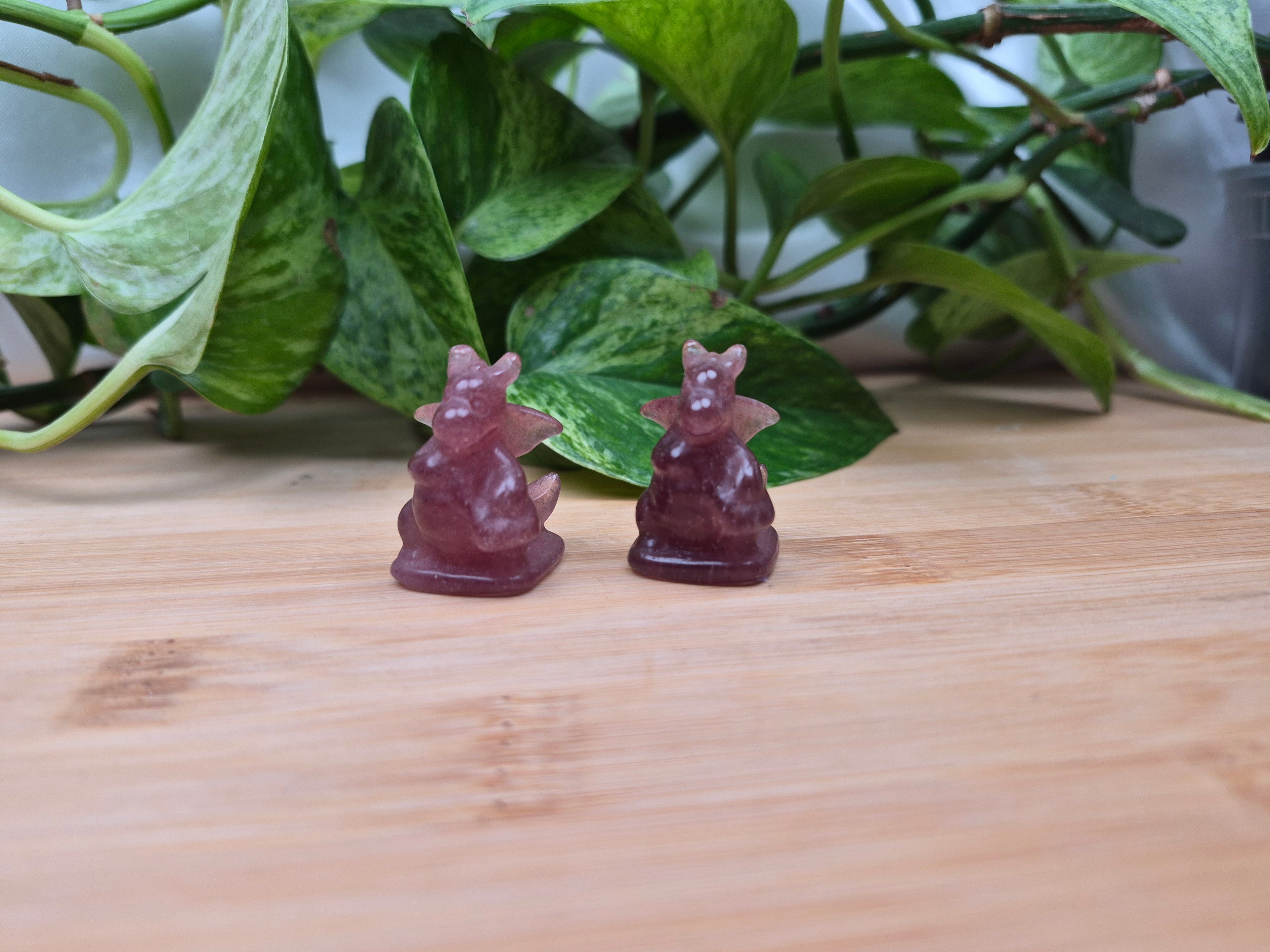 STRAWBERRY QUARTZ DRAGONITE
