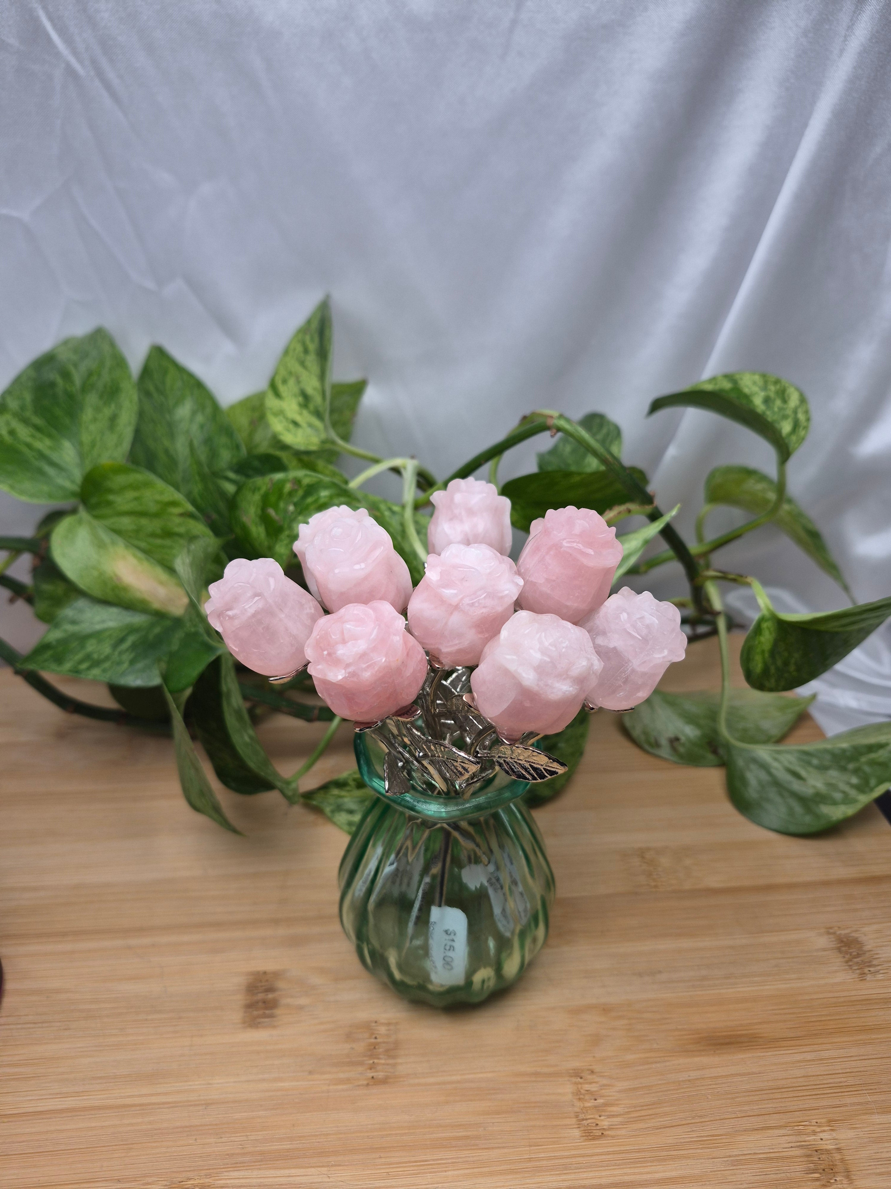 ROSE QUARTZ ROSE - FLOWER