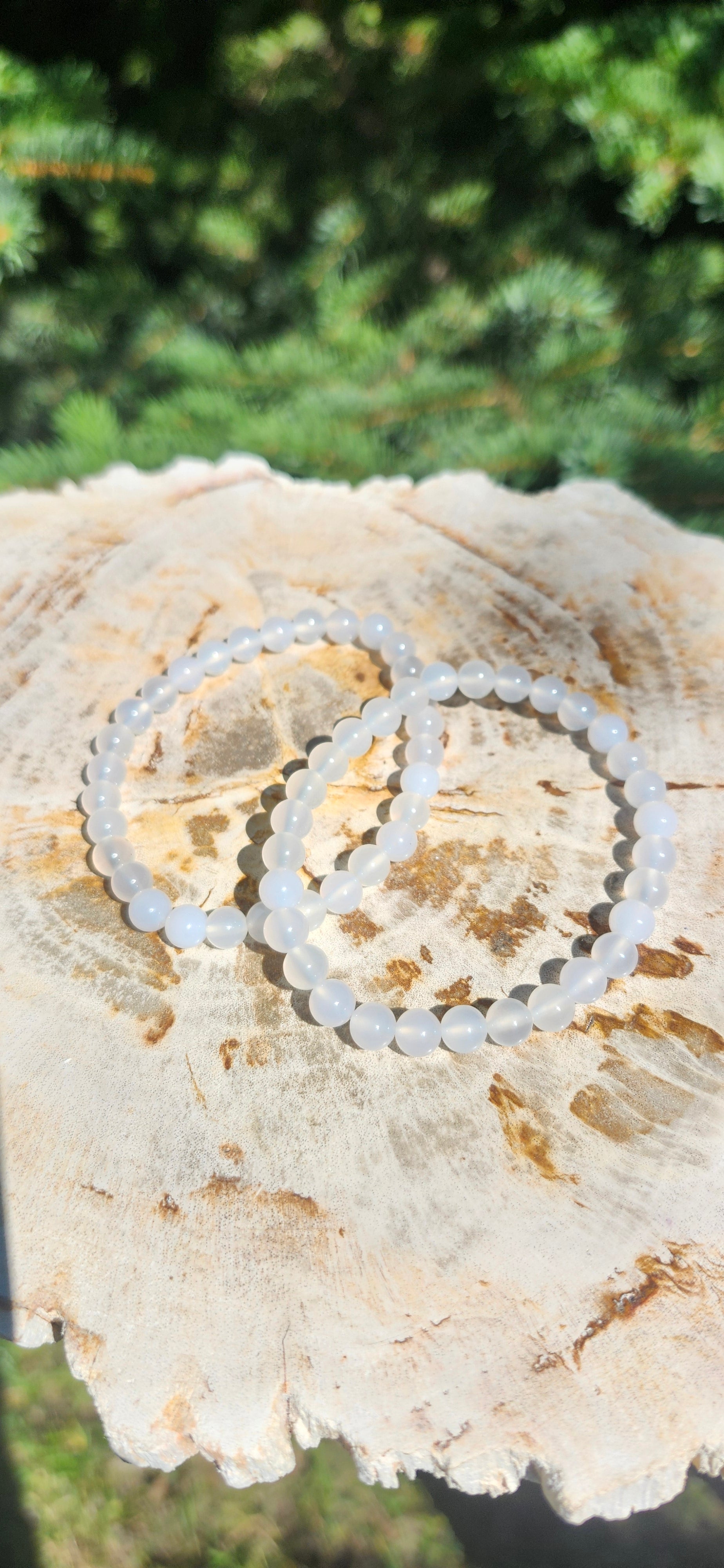 6mm CHALCEDONY BRACELET