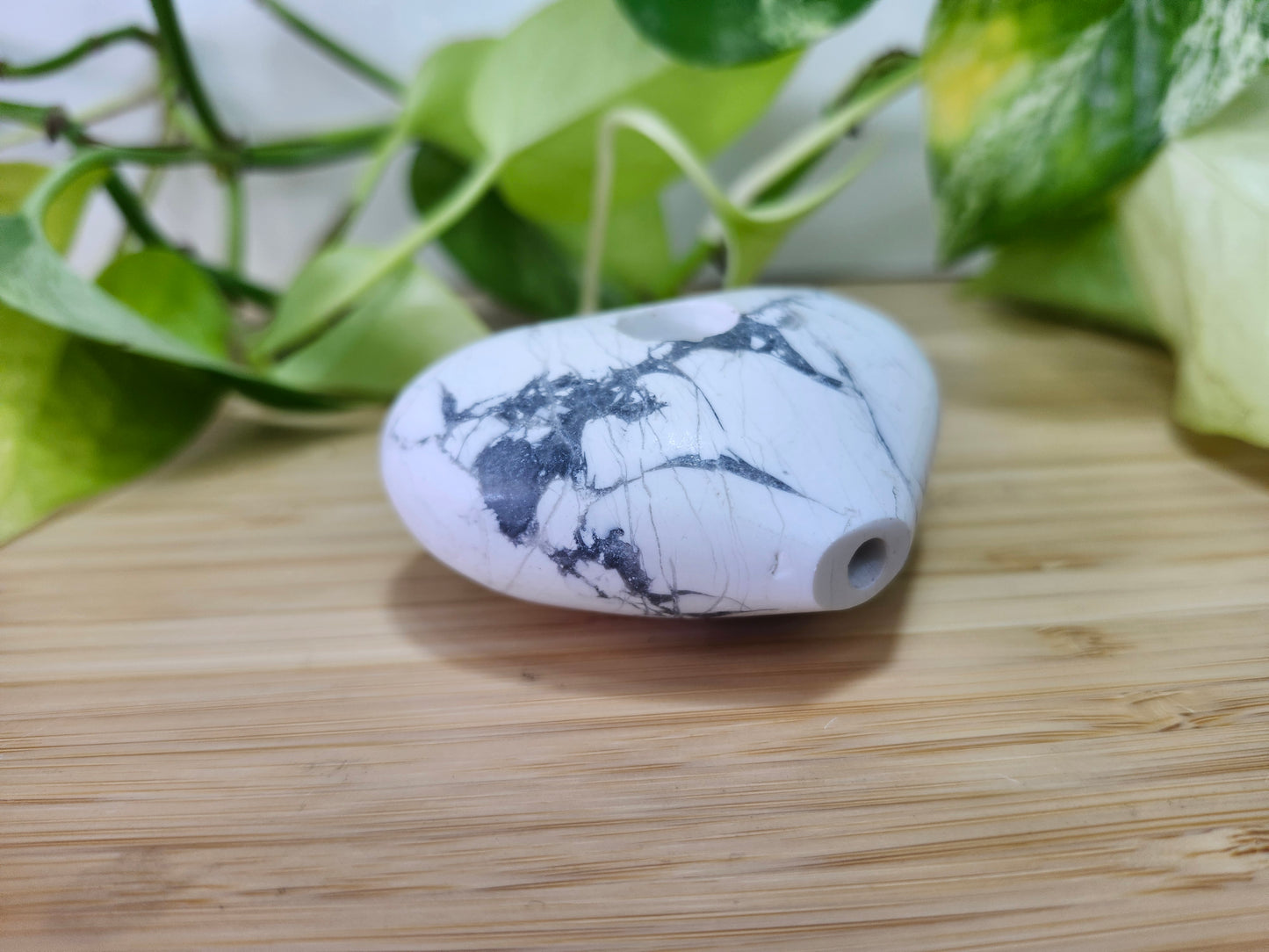 HOWLITE HEART SMOKING PIPE