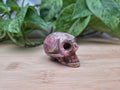 RHODOCHROSITE SKULL