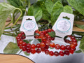 8MM CARNELIAN AGATE BRACELET