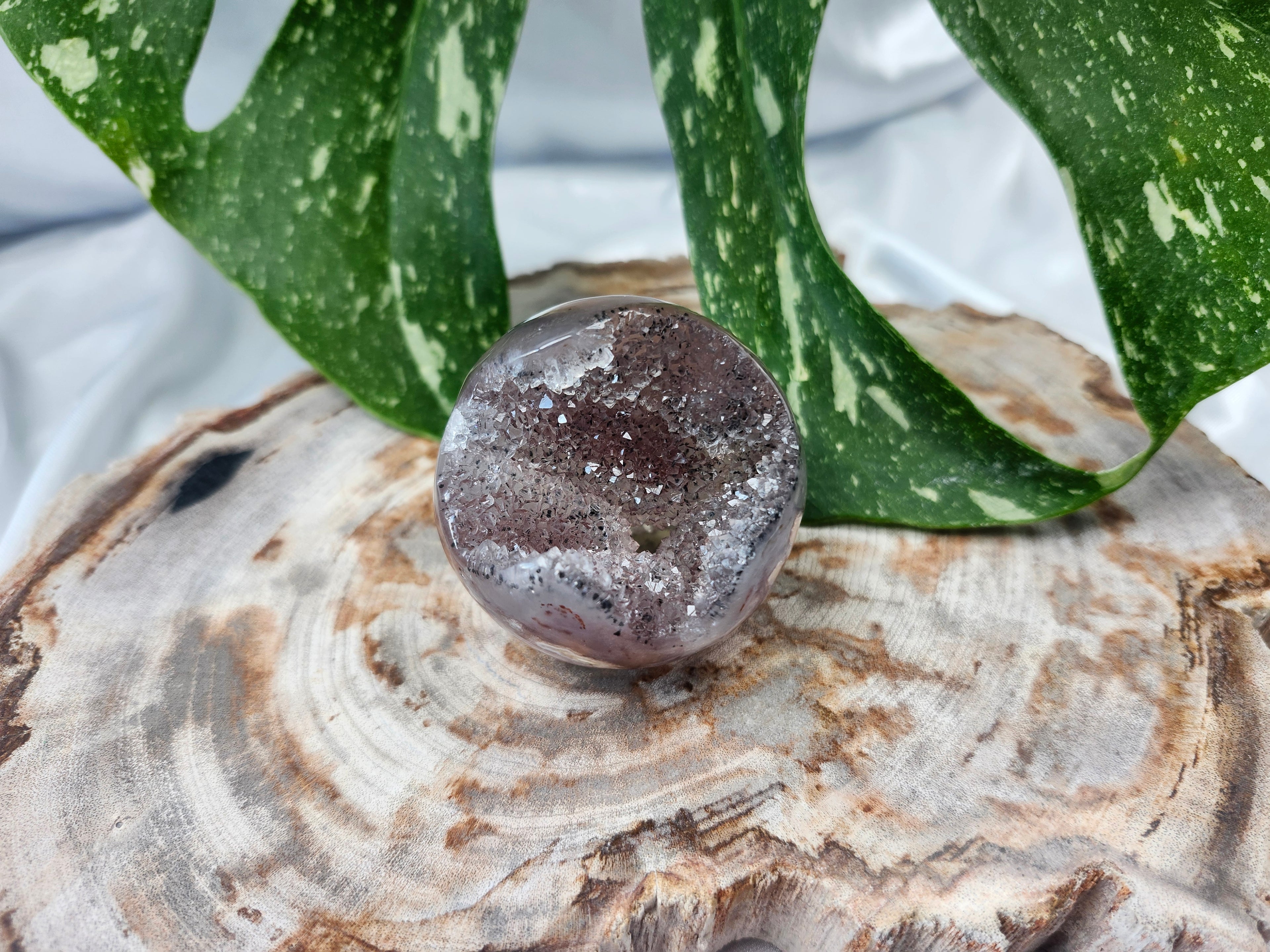 DRUZY AGATE SPHERE