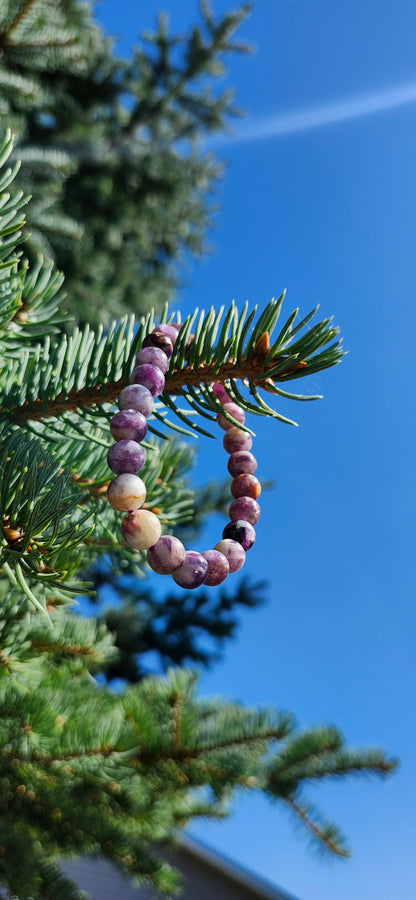 8mm LEPIDOLITE BRACELET
