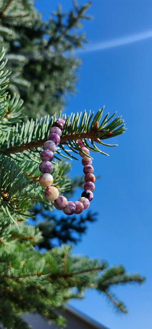 8mm LEPIDOLITE BRACELET