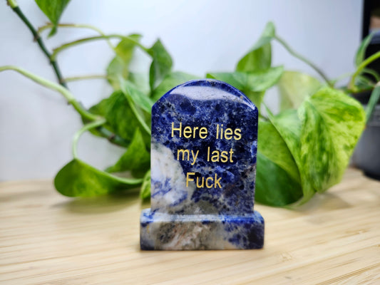 SODALITE TOMBSTONE