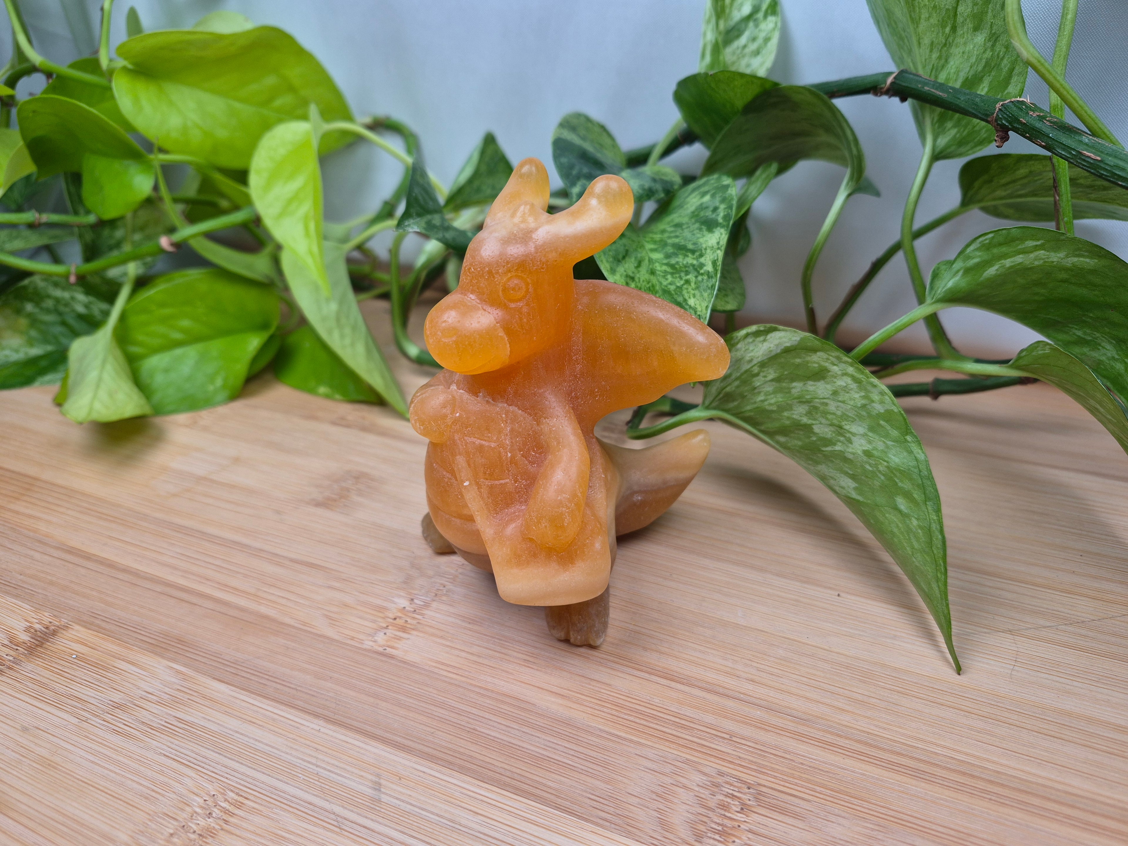 ORANGE CALCITE DRAGONITE