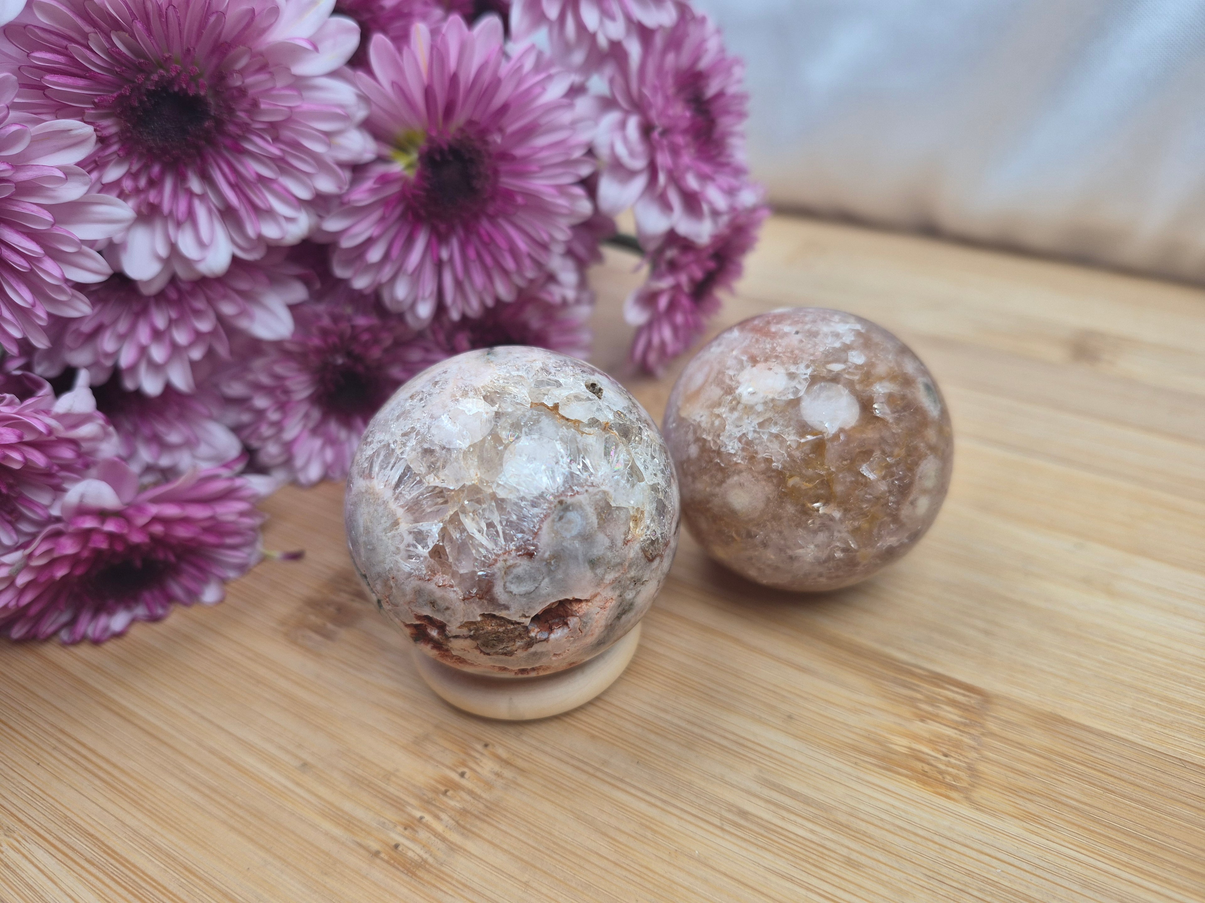 PINK AMETHYST SPHERE