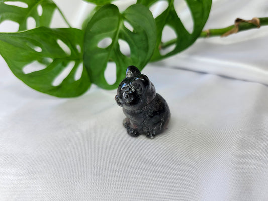 GARNET SM SITTING CAT