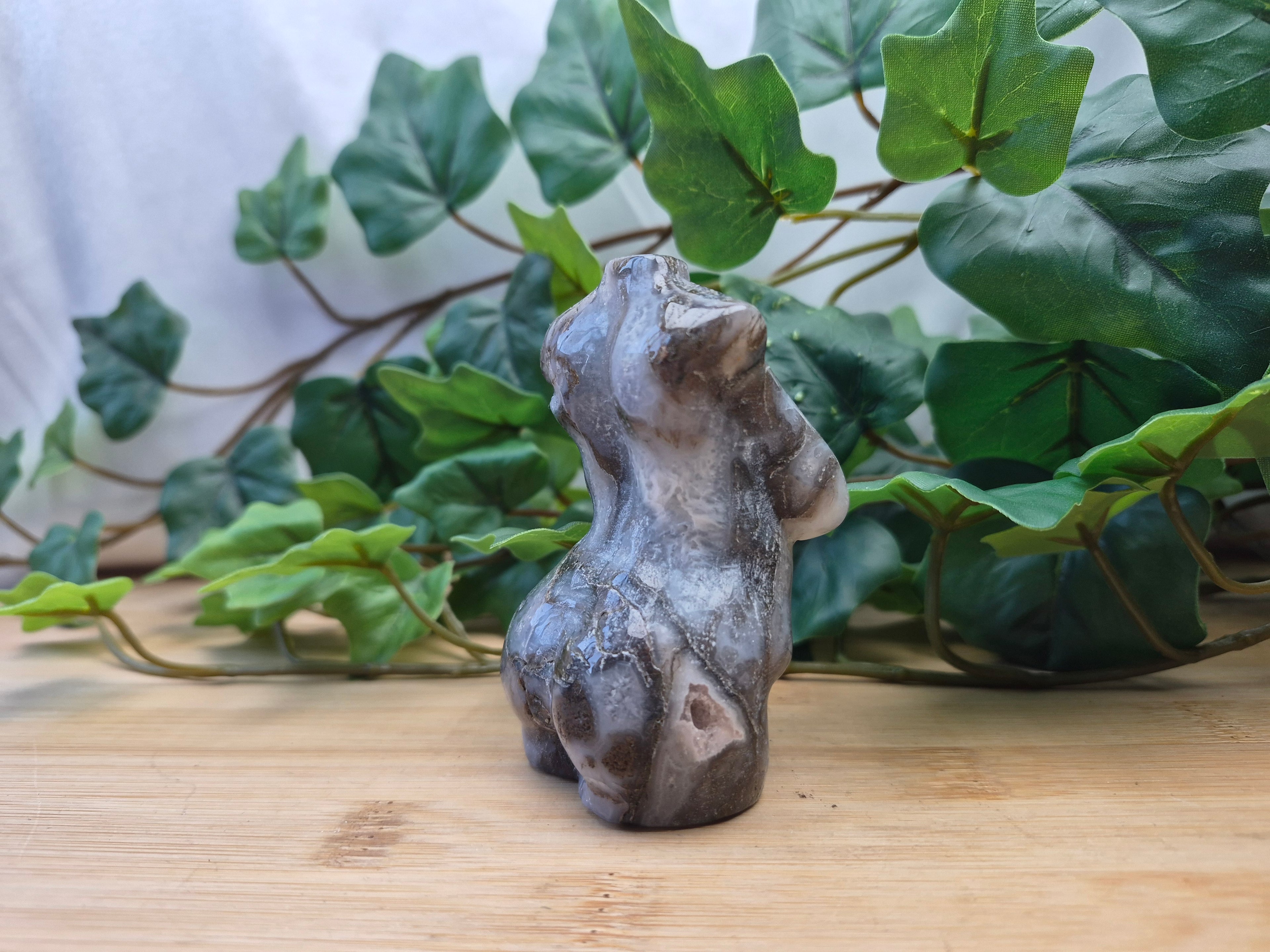 MOSS AGATE GODDESS BODY
