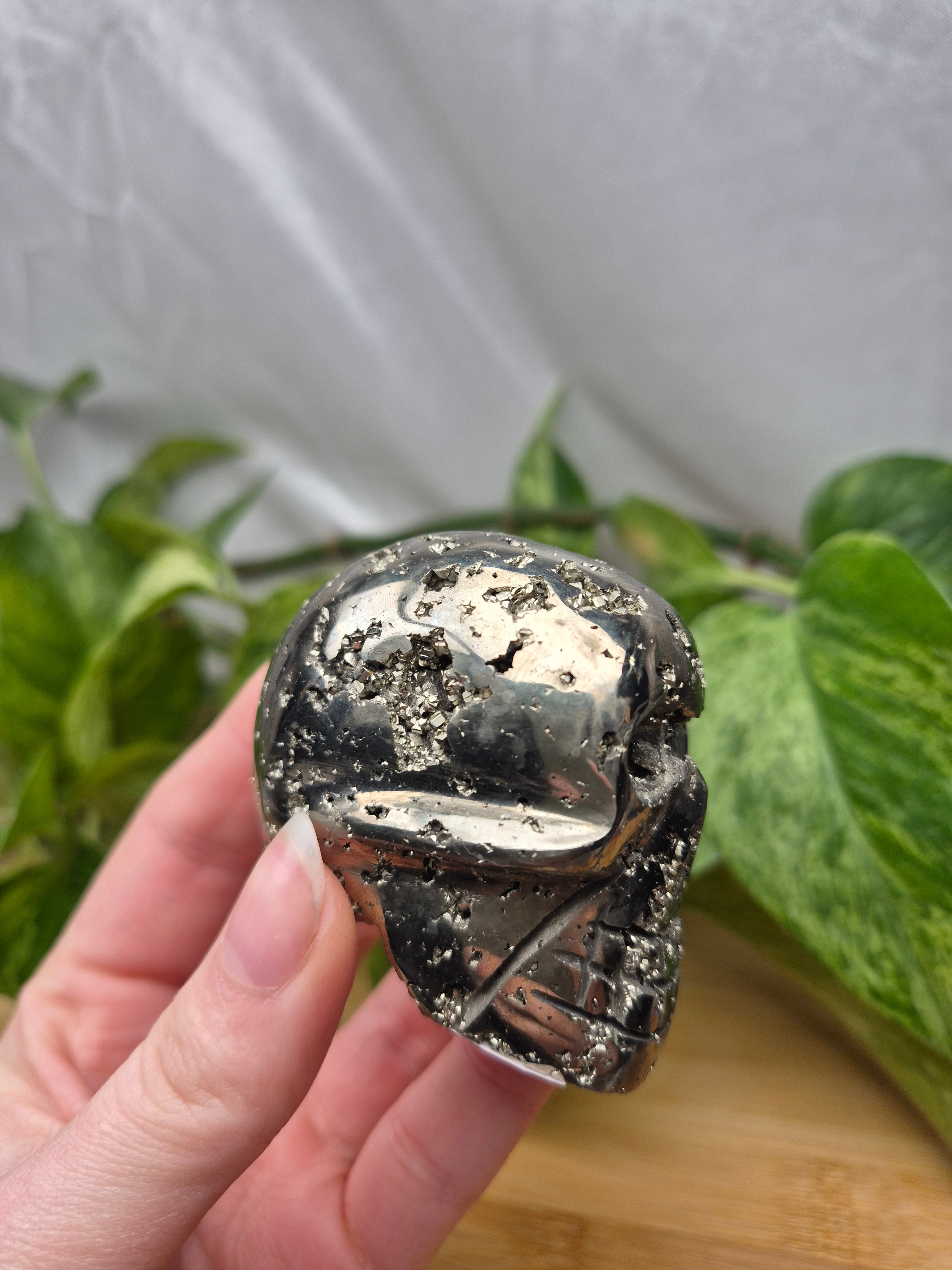 PYRITE SKULL