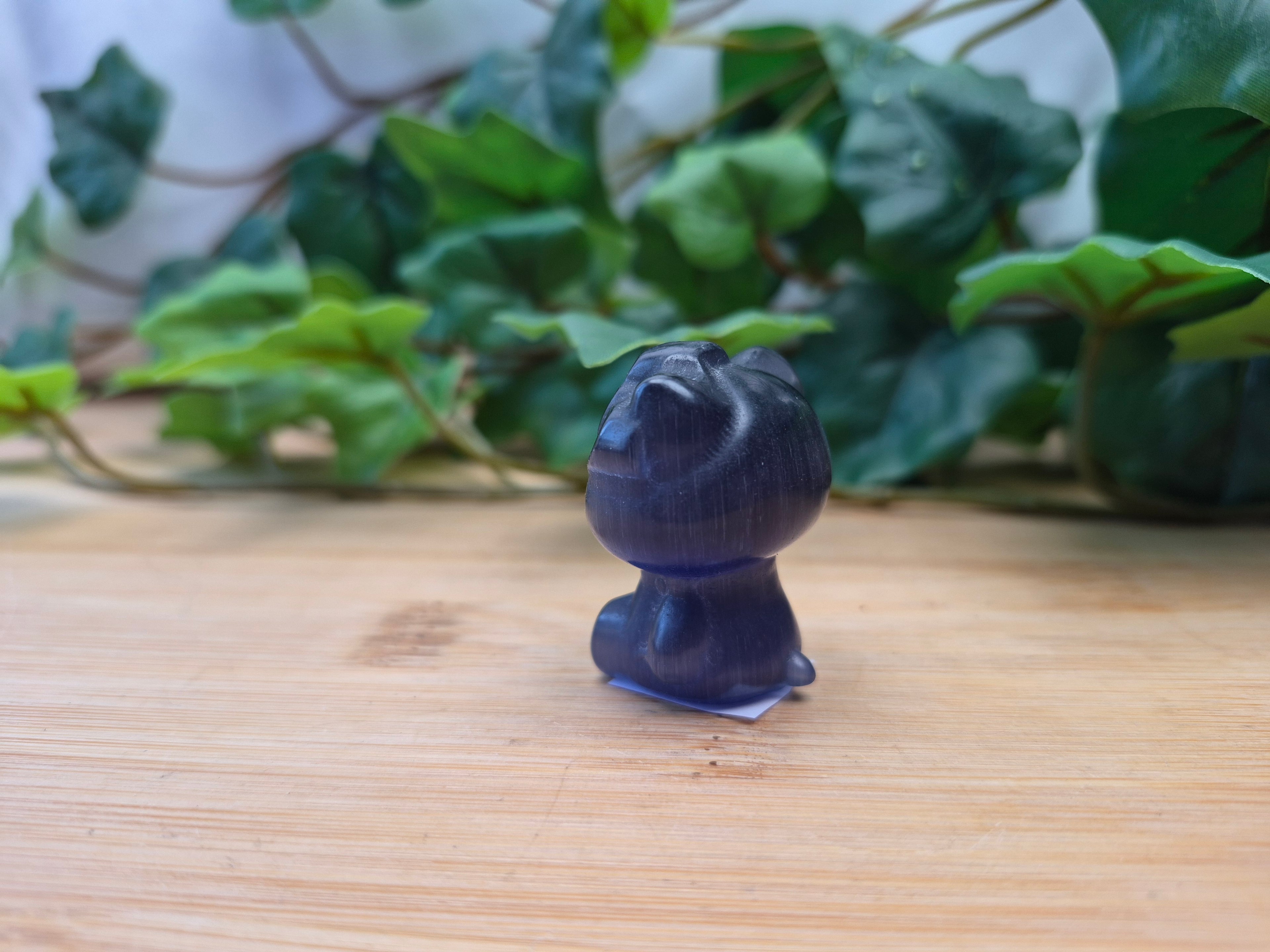 PURPLE CATS EYE HELLO KITTY