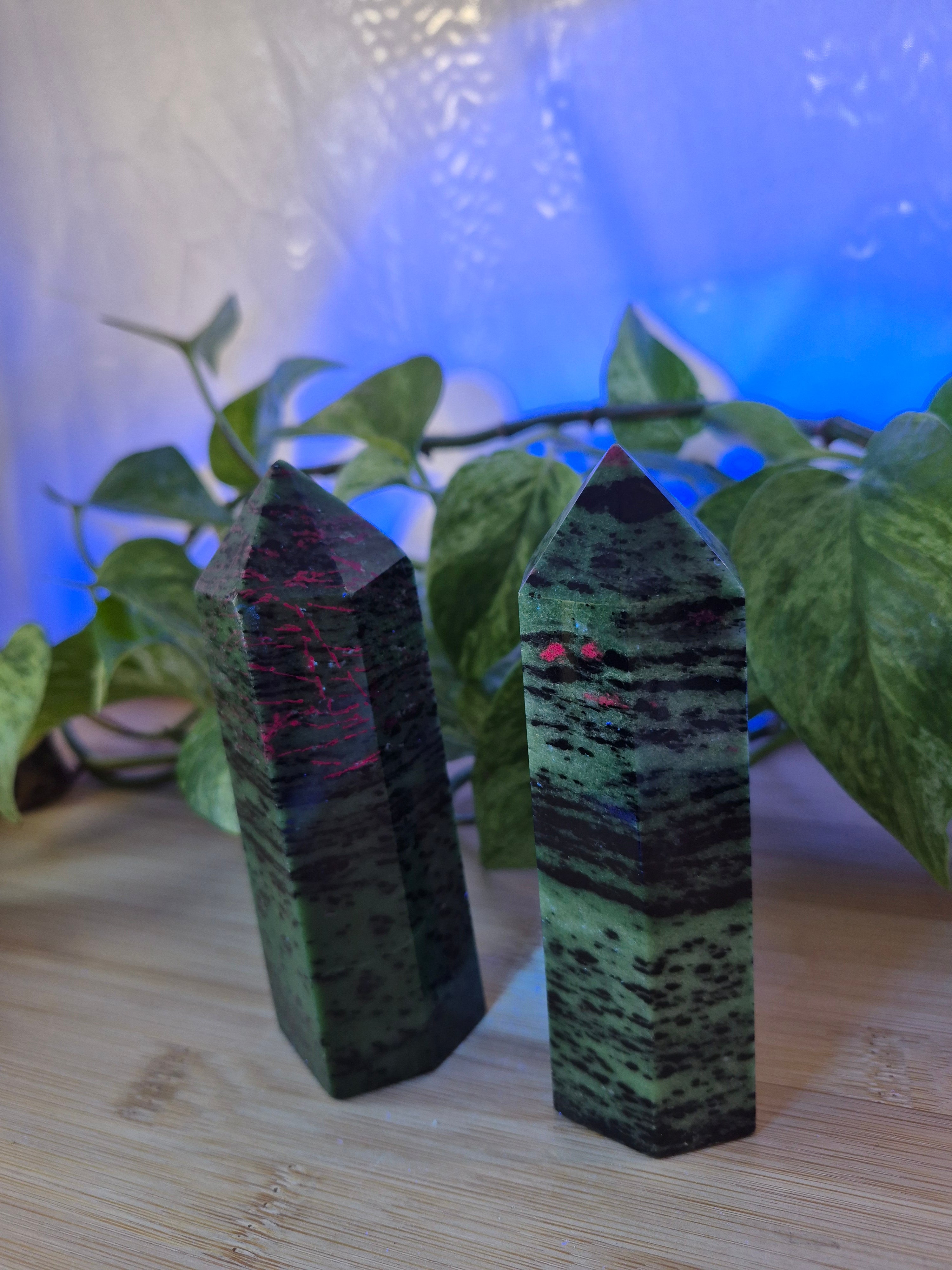 RUBY ZOISITE TOWER