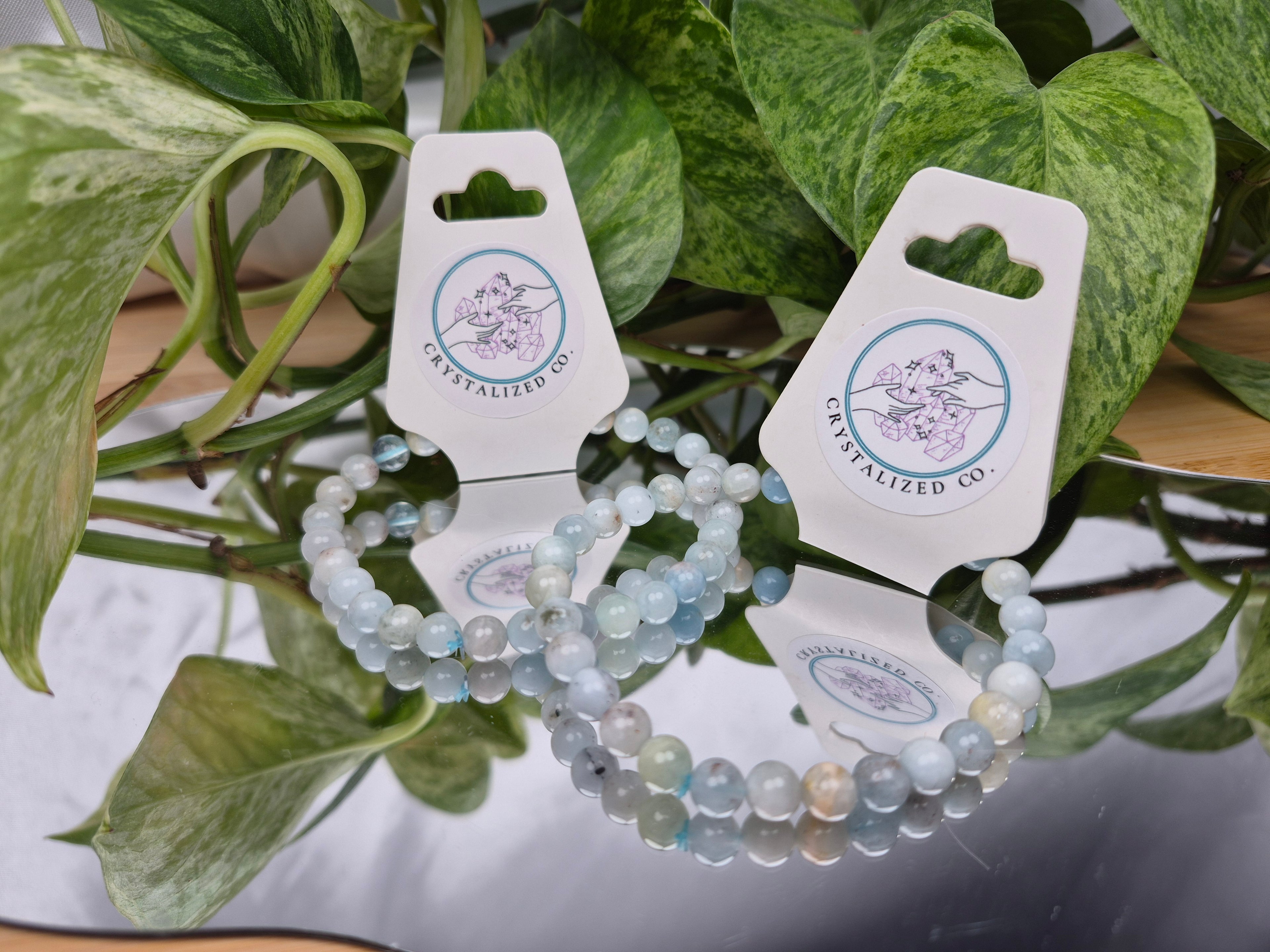 6mm AQUAMARINE BRACELET