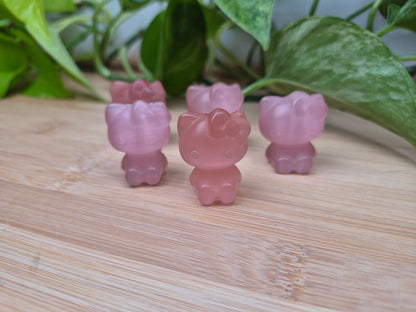 PINK CATS EYE HELLO KITTY