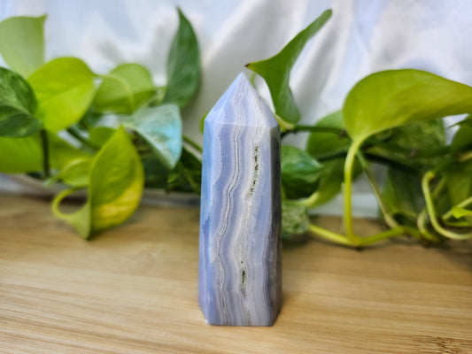 BLUE LACE AGATE TOWER