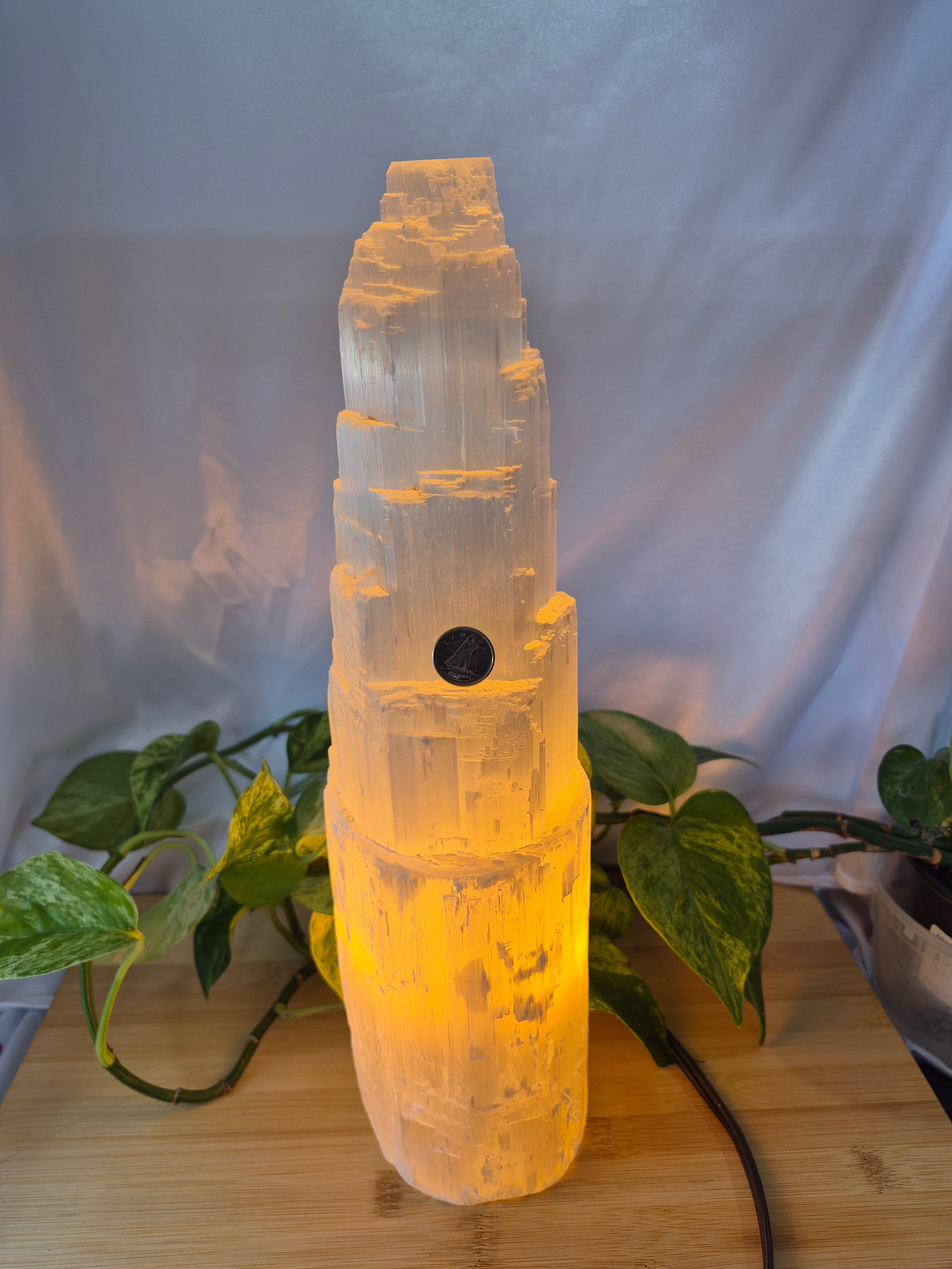 SELENITE LAMP XL