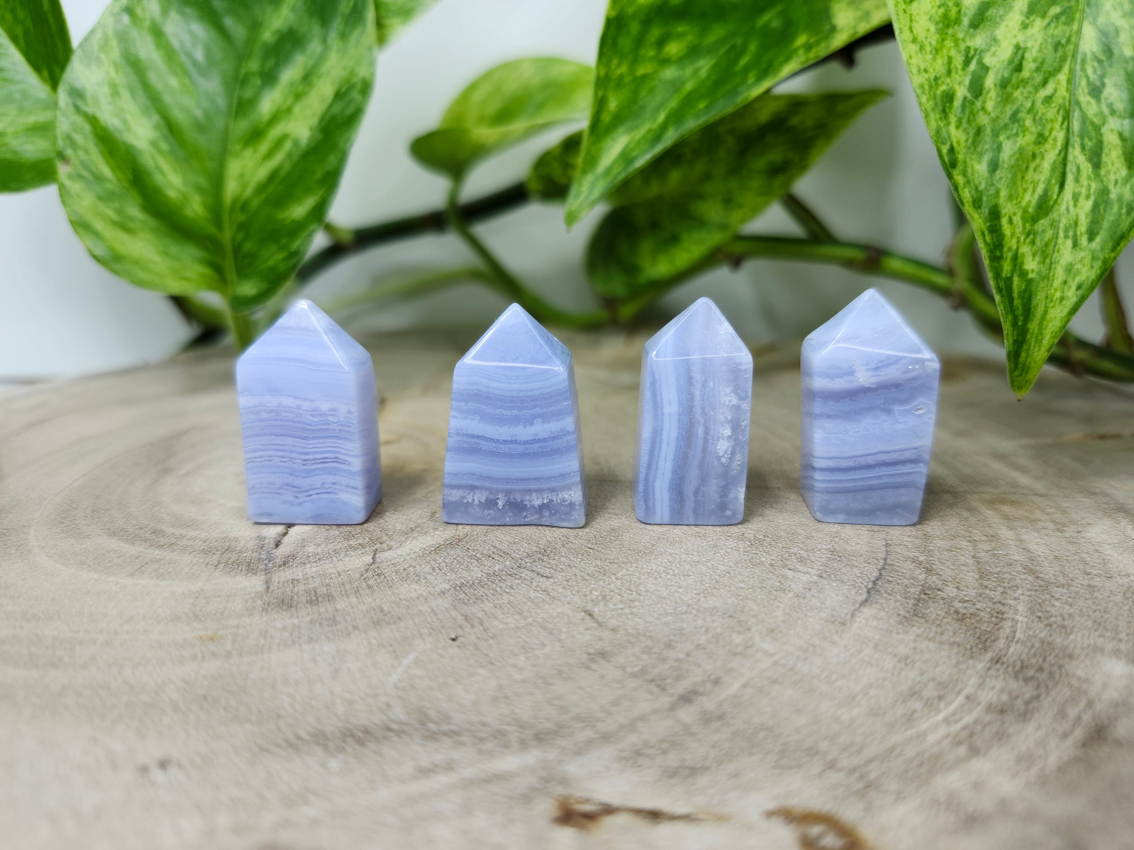 BLUE LACE AGATE TOWER