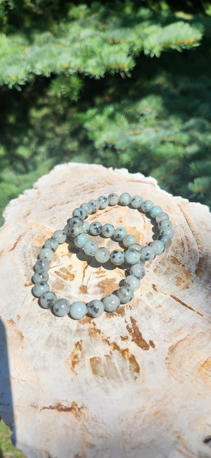 8mm KIWI JASPER BRACELET
