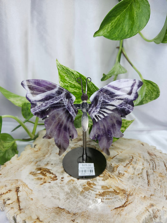AMETHYST BUTTERFLY WINGS