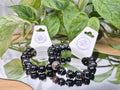 12MM BLACK BANDED AGATE BRACELET