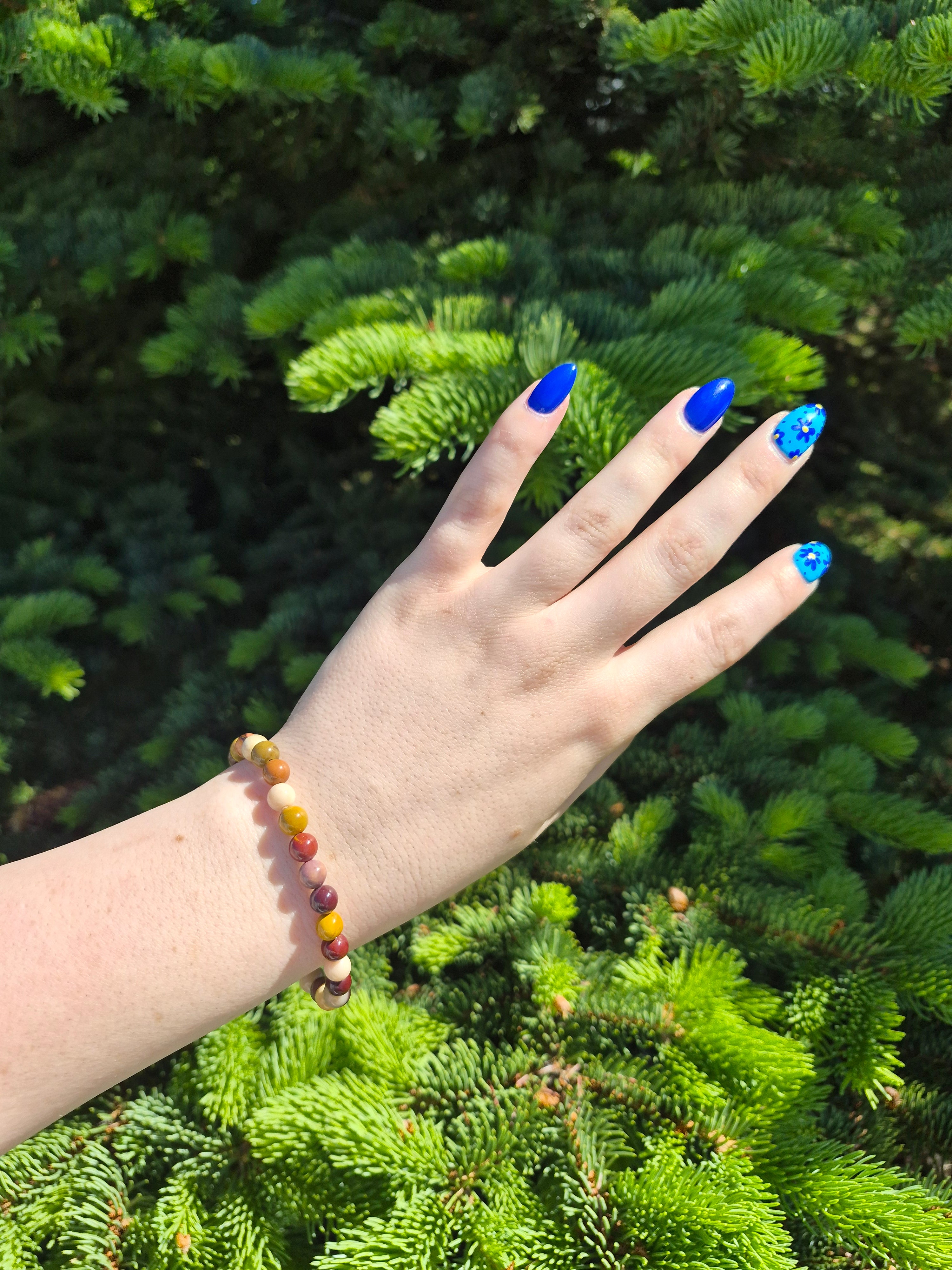 6MM MOOKAITE JASPER BRACELET